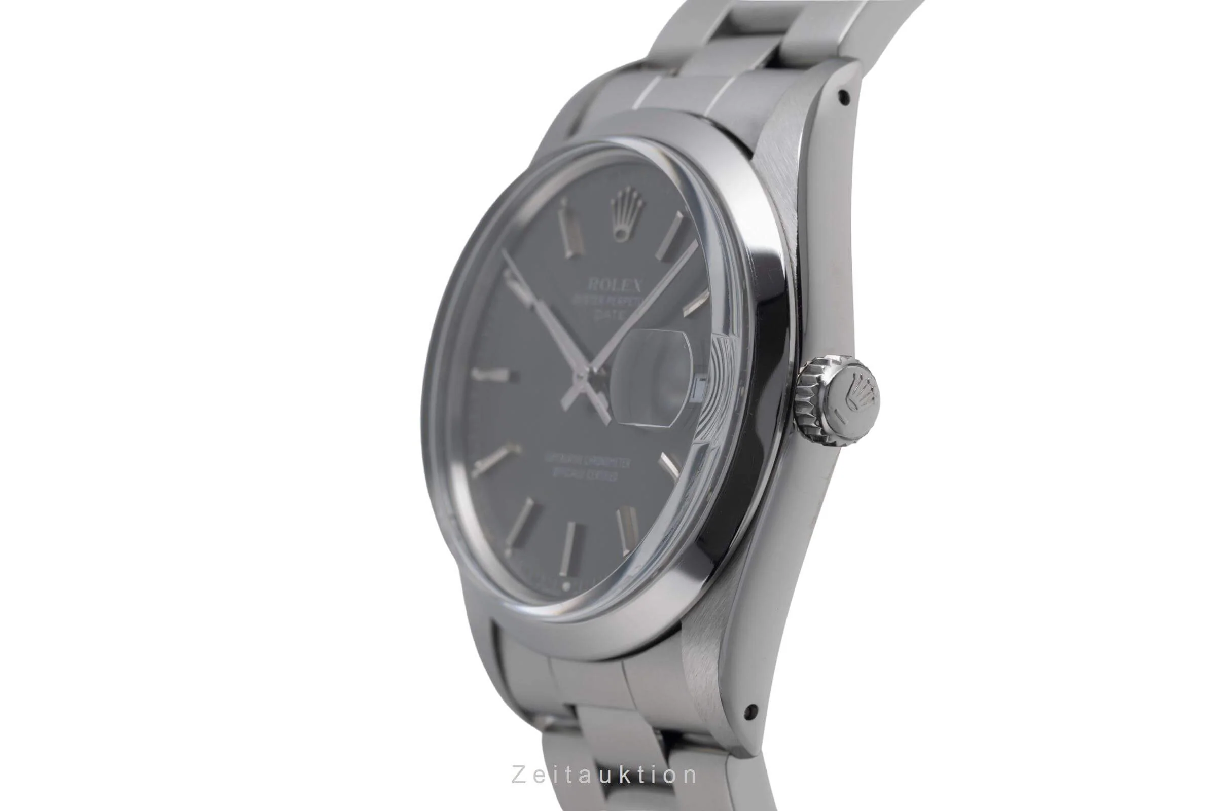 Rolex Date steel automatic men's watch 15000  [2501511] - Image 7