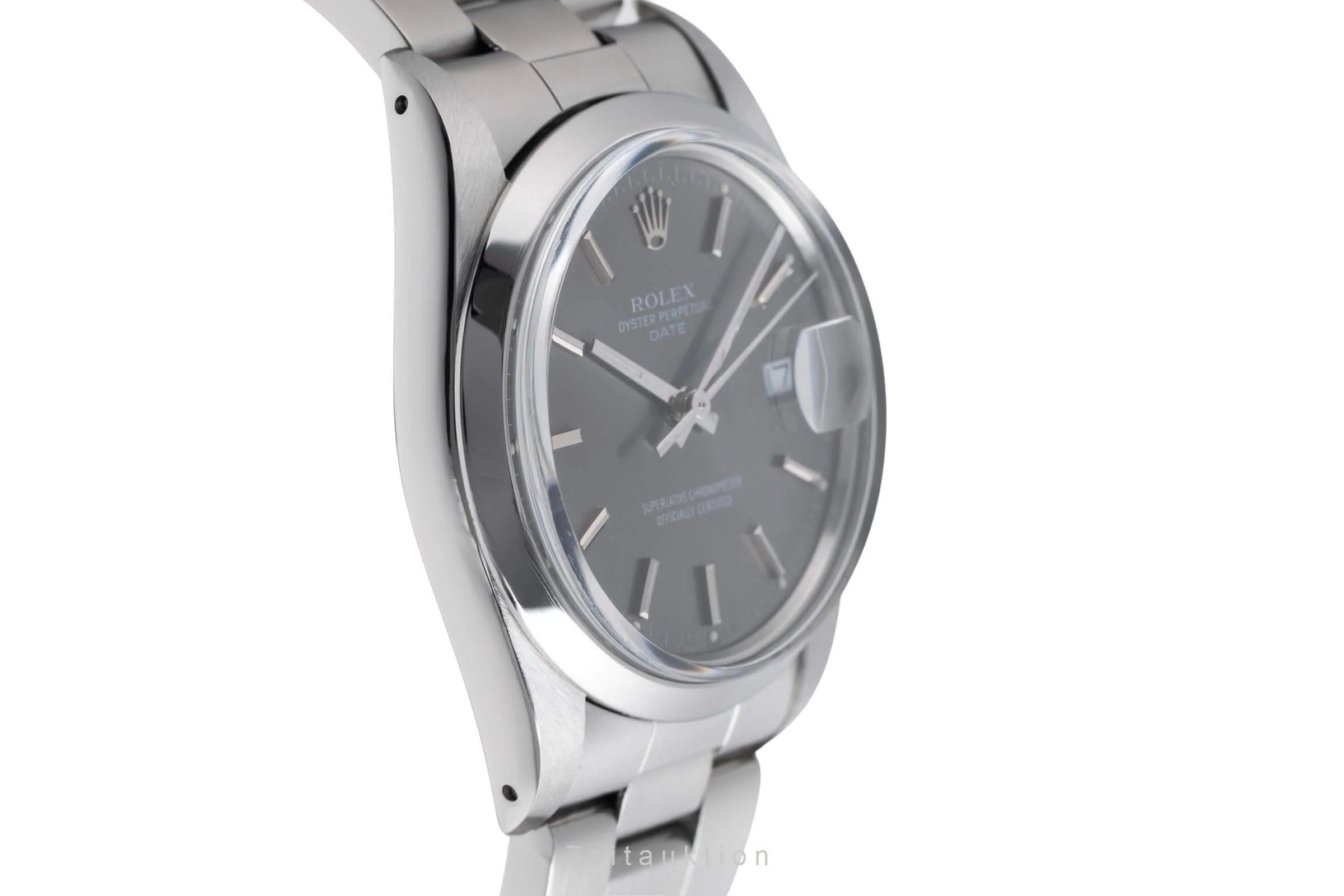 Rolex Date steel automatic men's watch 15000  [2501511] - Image 8