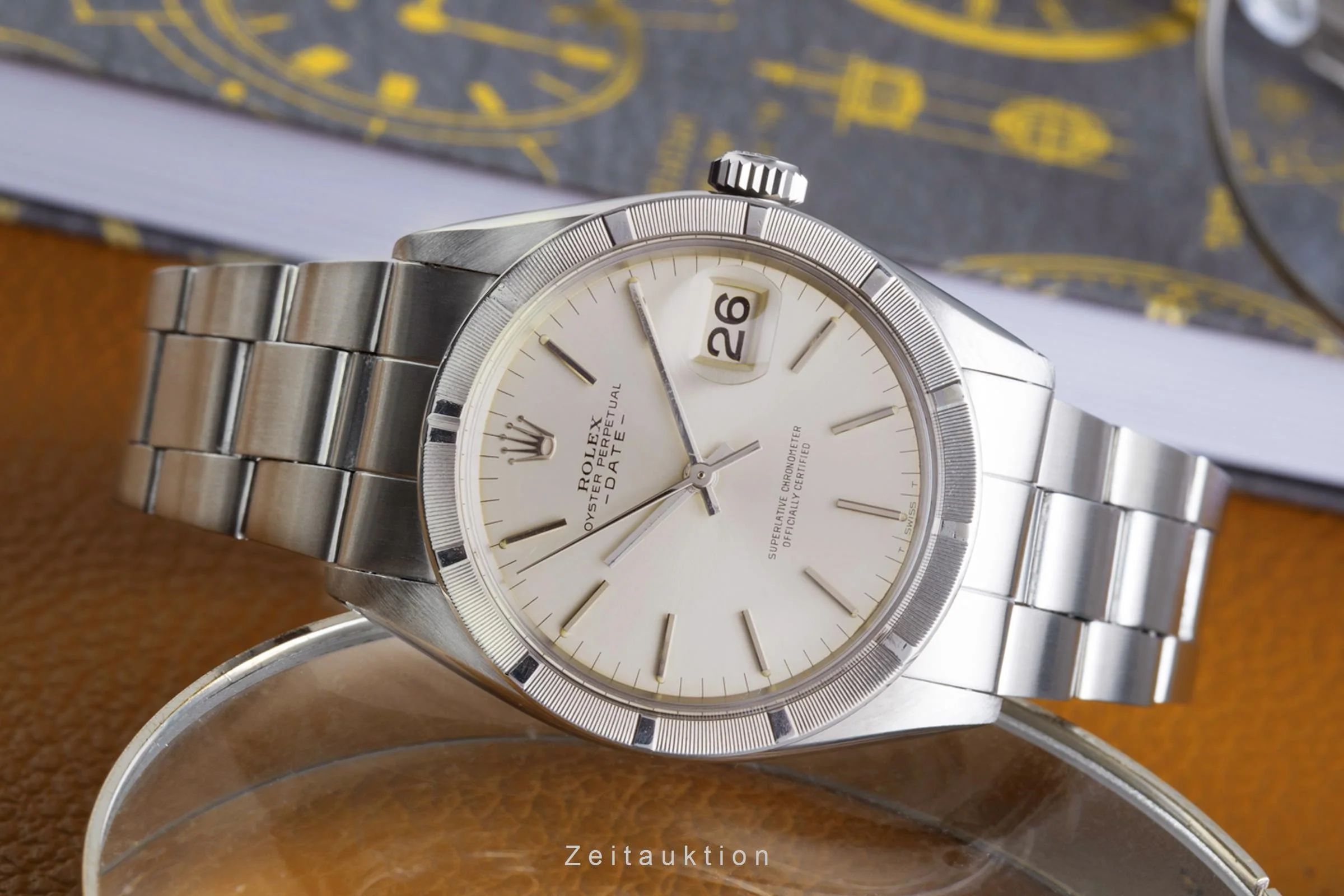 Rolex Date steel automatic men's watch 1501  [2204057] - Image 2