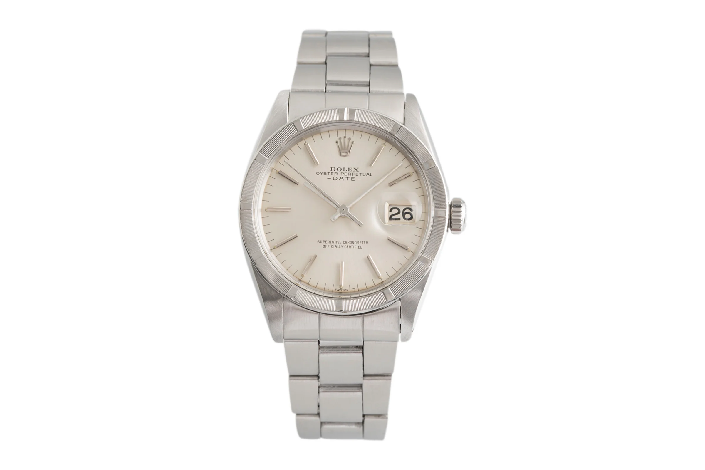 Rolex Date steel automatic men's watch 1501  [2204057] - Image 4