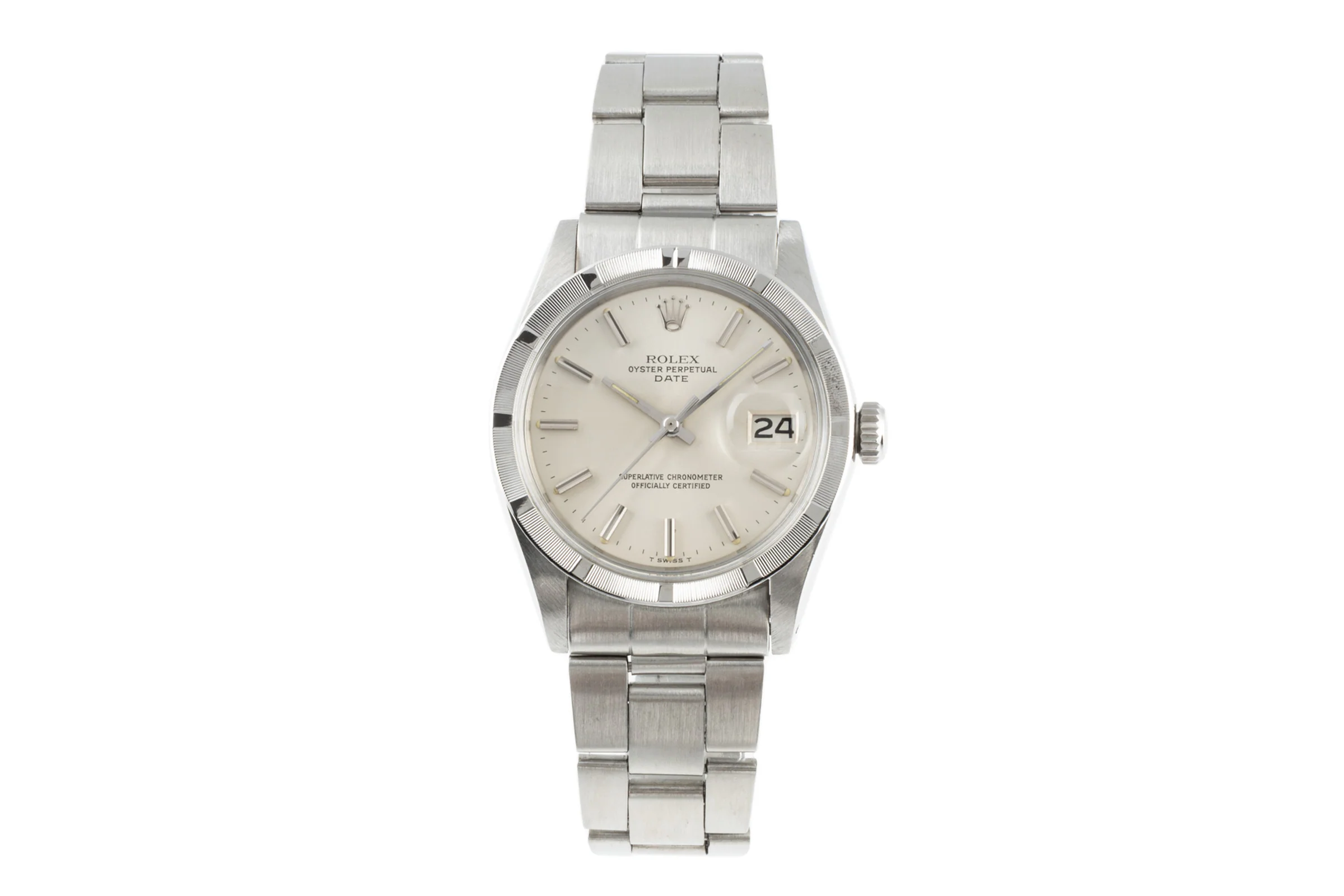 Rolex Date steel automatic men's watch 1501 Vintage  [2206586] - Image 4