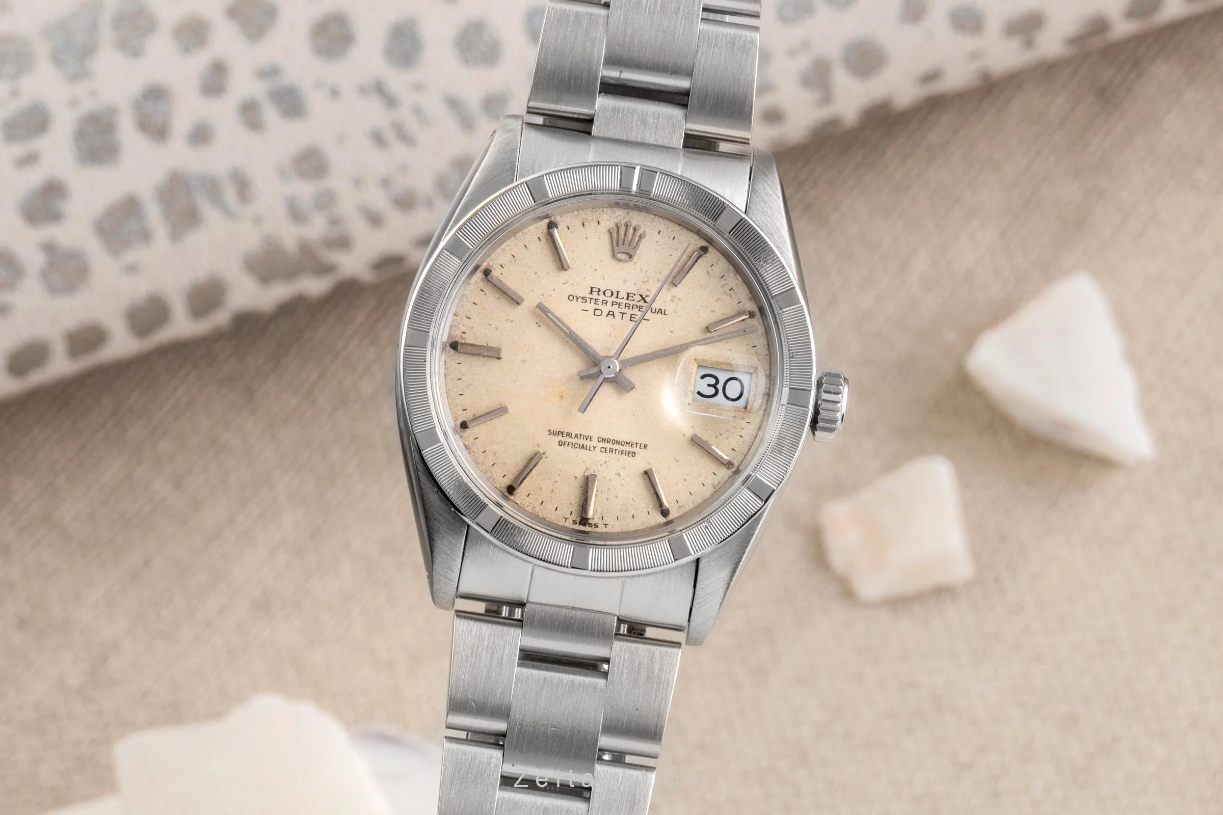Rolex Date steel automatic men's watch 1501 Vintage  [2406573] - Image 2