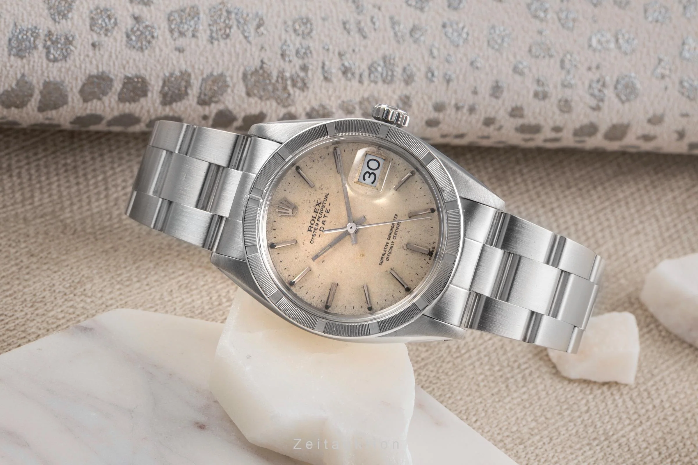 Rolex Date steel automatic men's watch 1501 Vintage  [2406573] - Image 3