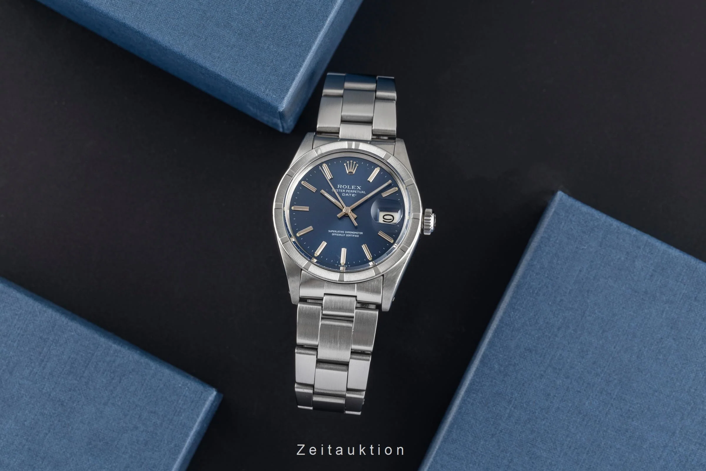 Rolex Date steel automatic men's watch 1501 Vintage  [2501775] - Image 4
