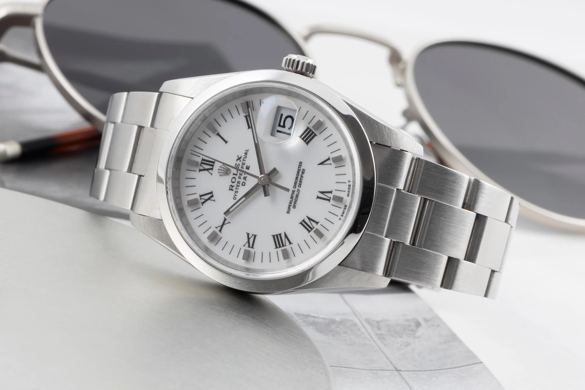 Rolex Date steel automatic men's watch 15200  [2504650] - Image 3
