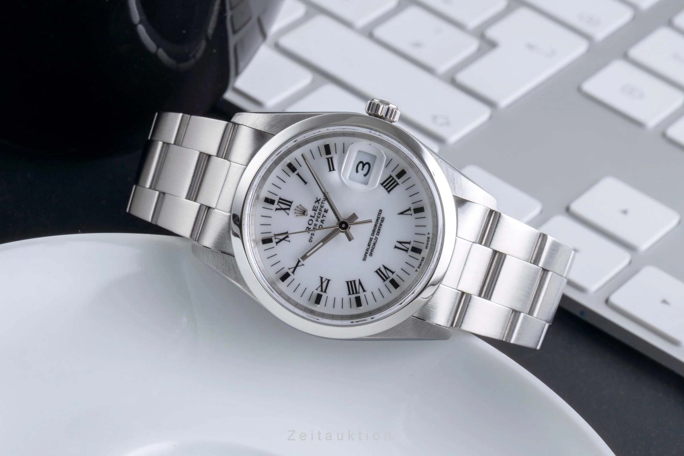 Rolex Date steel automatic men's watch 15200  [2600024] - Image 3
