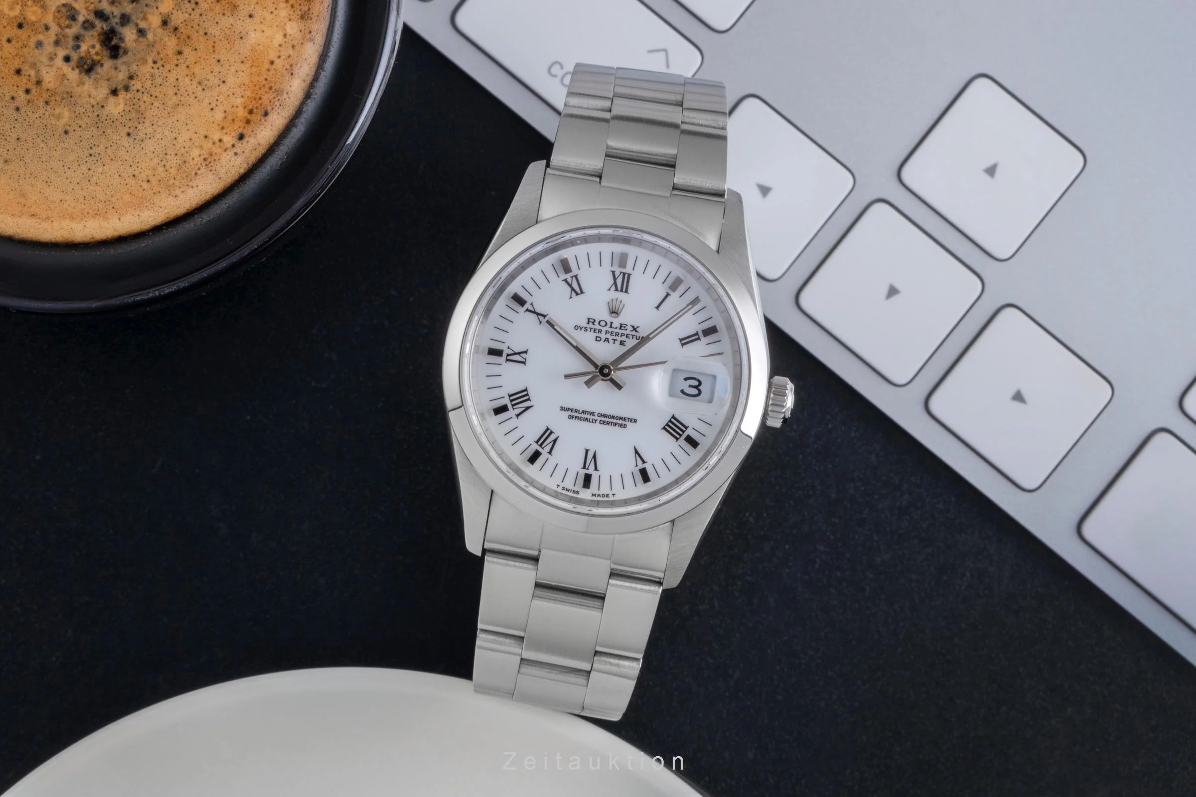 Rolex Date steel automatic men's watch 15200  [2600024] - Image 4