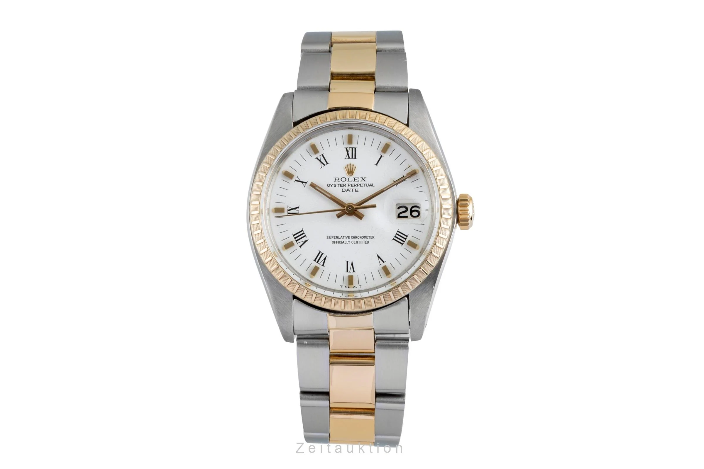 Rolex Date steel / gold automatic men's watch 1505 Vintage  [2507383] - Image 5