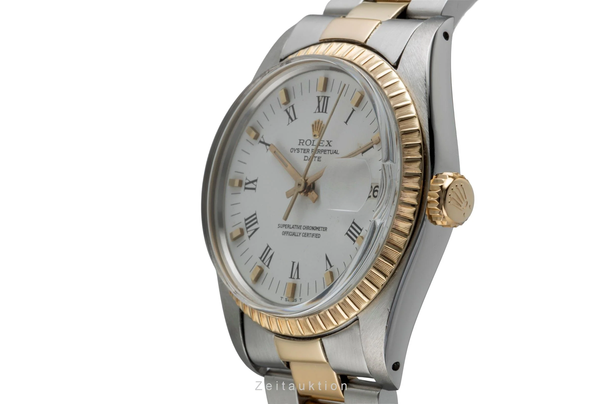 Rolex Date steel / gold automatic men's watch 1505 Vintage  [2507383] - Image 7