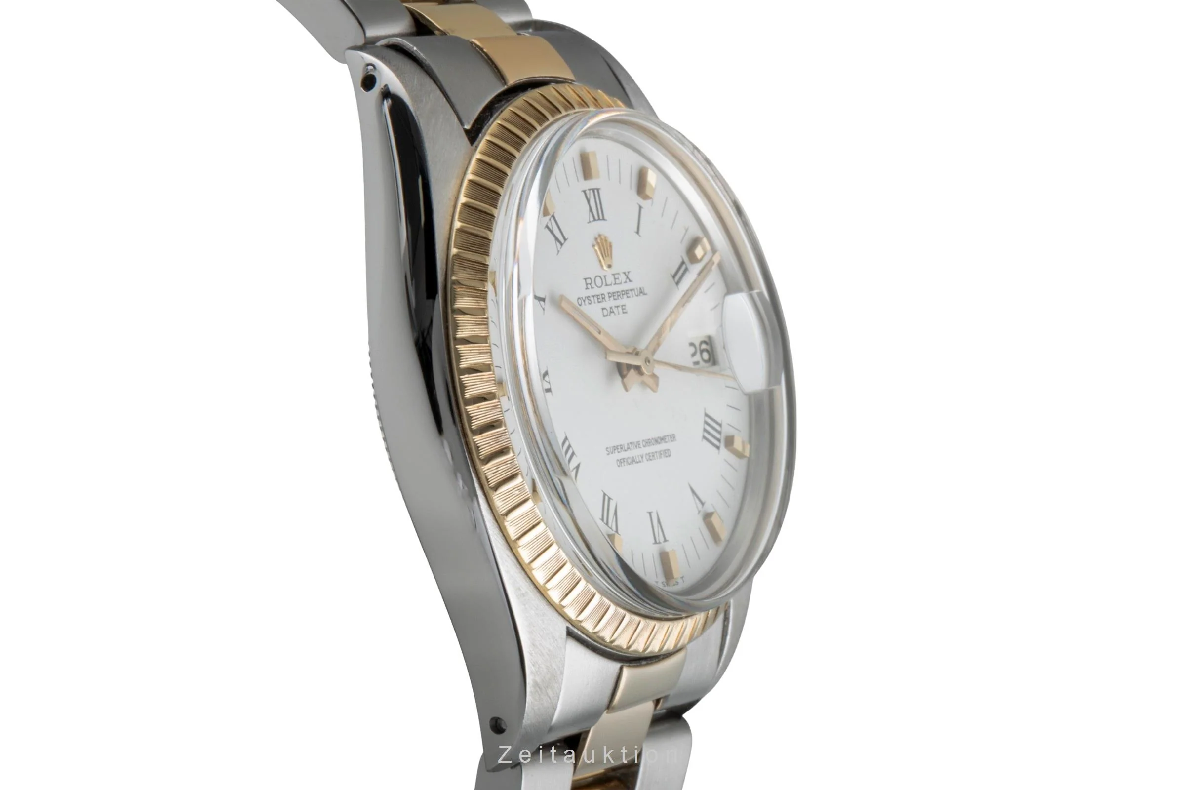 Rolex Date steel / gold automatic men's watch 1505 Vintage  [2507383] - Image 8