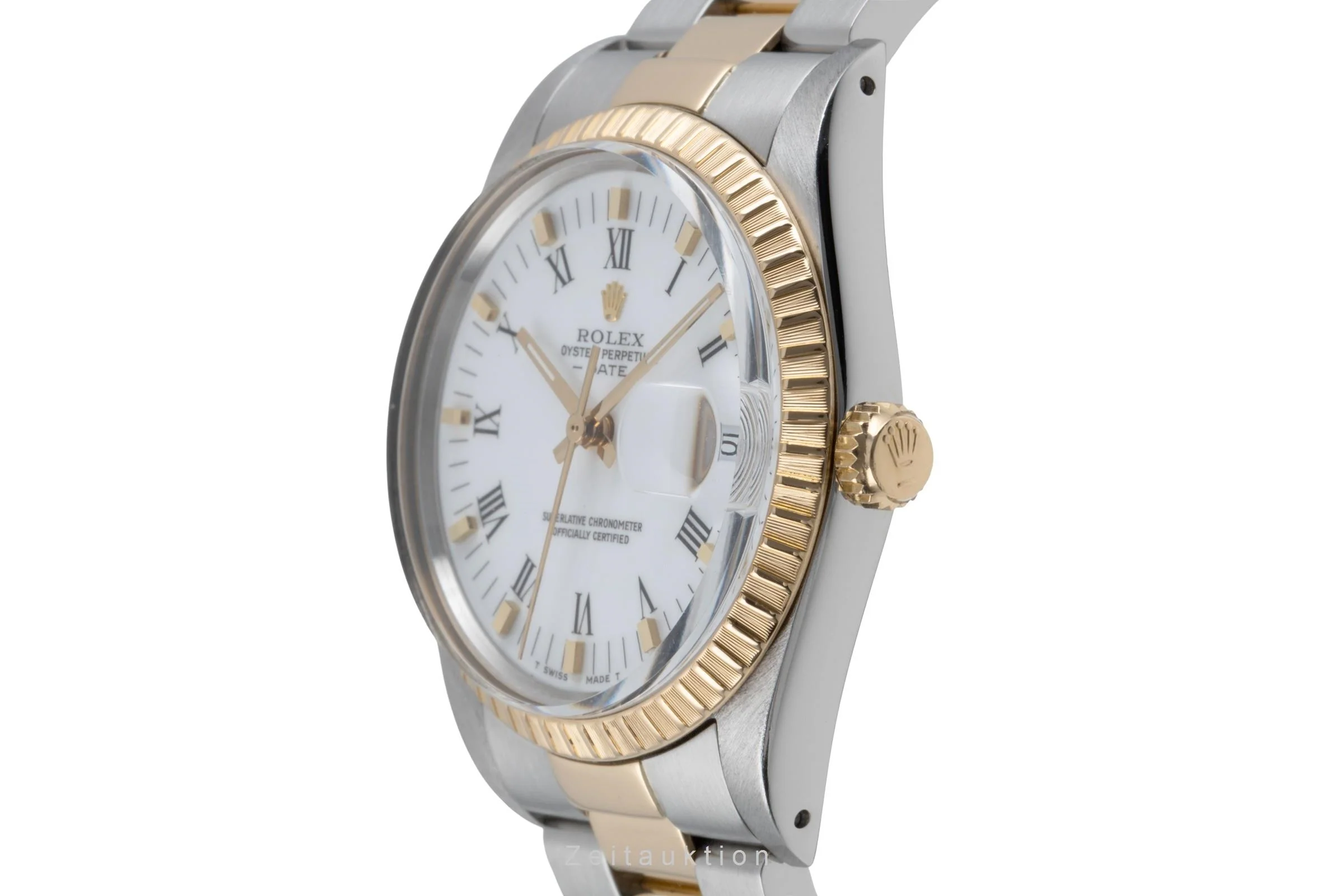 Rolex Date steel / gold automatic men's watch 15053  [2504612] - Image 7