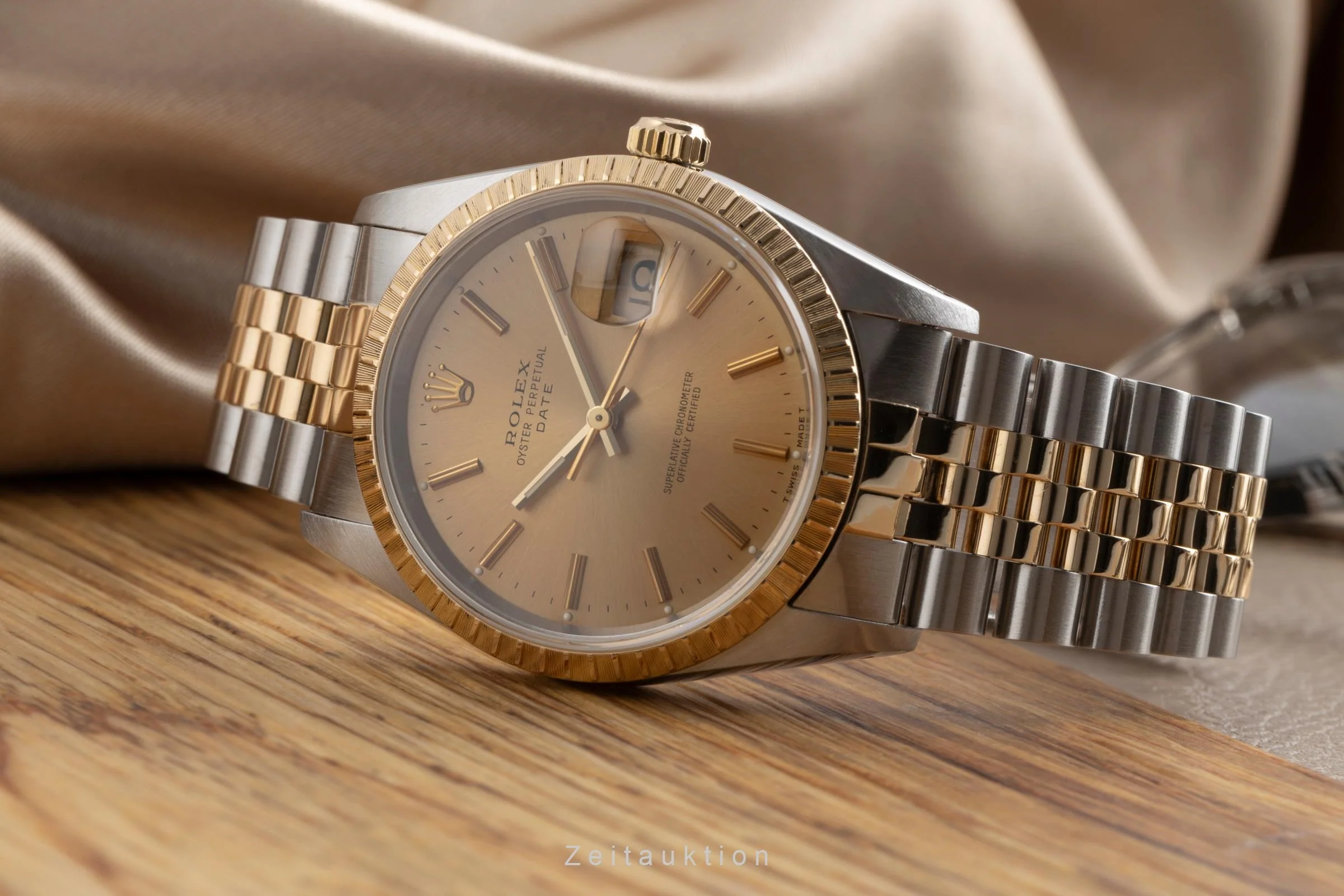 Rolex Date steel / gold automatic men's watch 15223  [2502712] - Image 3