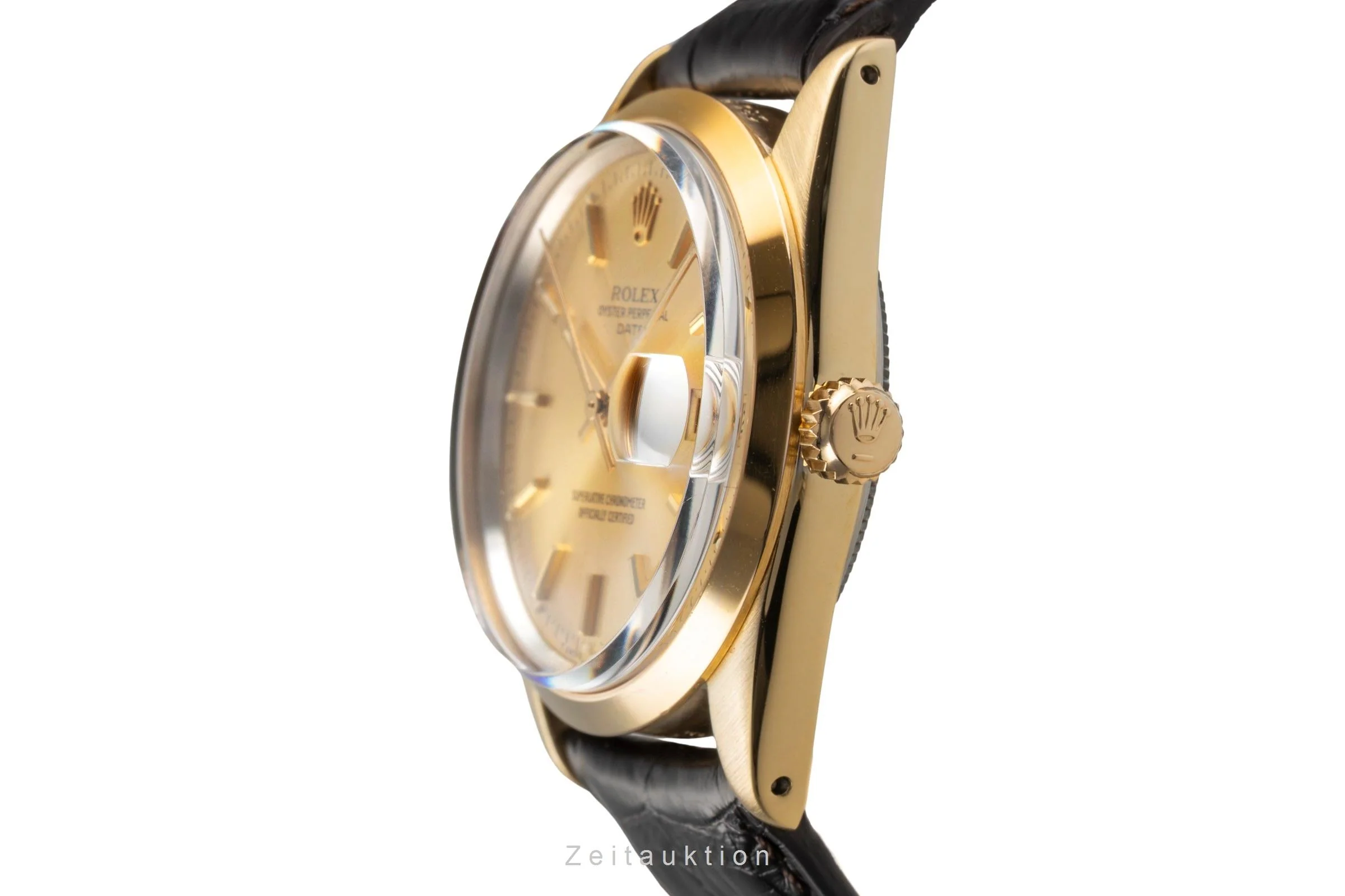 Rolex Date steel / gold automatic men's watch 15505  [2503567] - Image 7