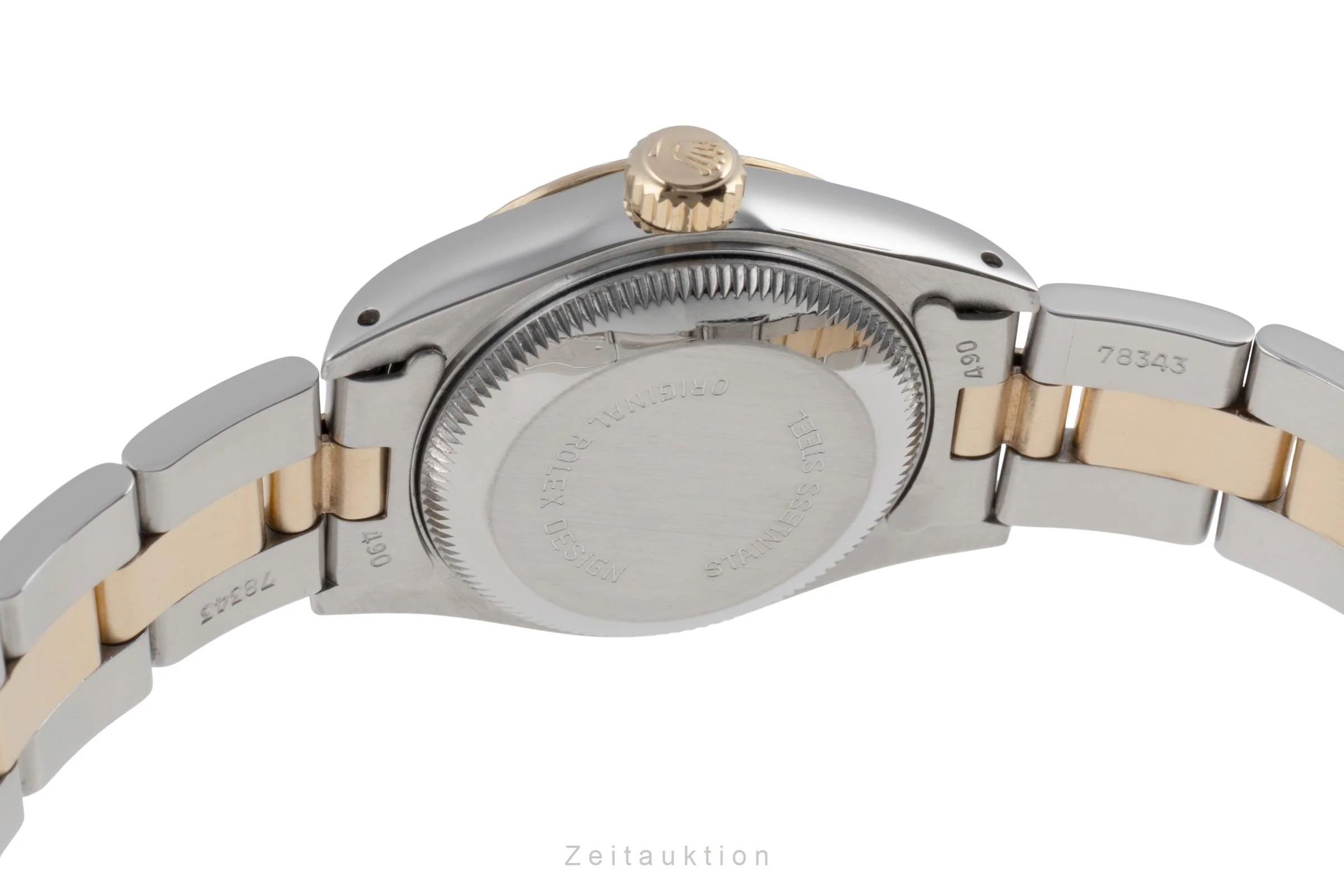 Rolex Date steel / gold automatic women's watch 69173 Vintage  [2504955] - Image 12