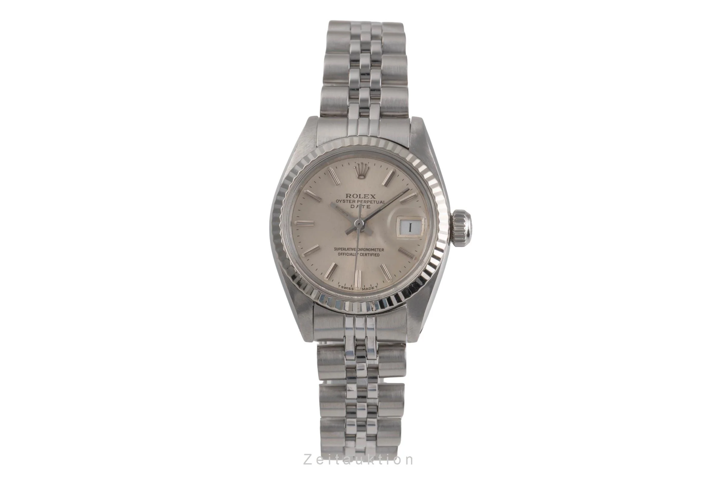 Rolex Date steel / white gold automatic women's watch 6917 Vintage  [2504195] - Image 5