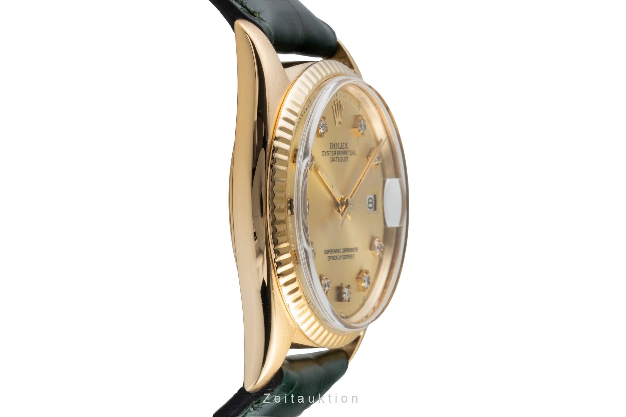 Rolex Datejust 18 ct gold automatic men's watch 1601 Vintage  [2506631] - Image 8