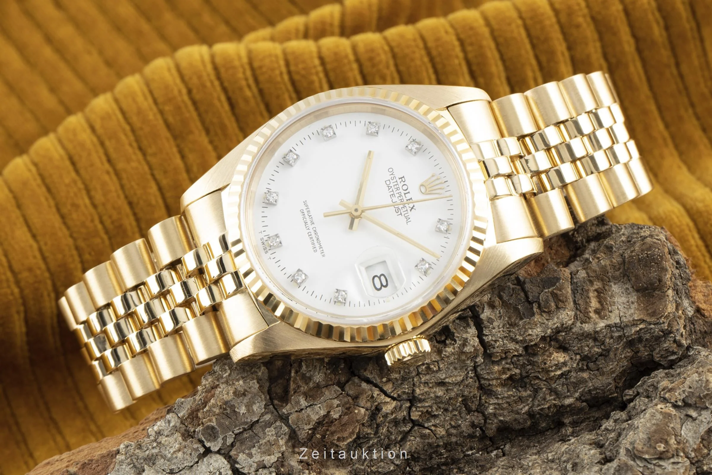 Rolex Datejust 18 ct gold automatic men's watch 16018  [2108007] - Image 2
