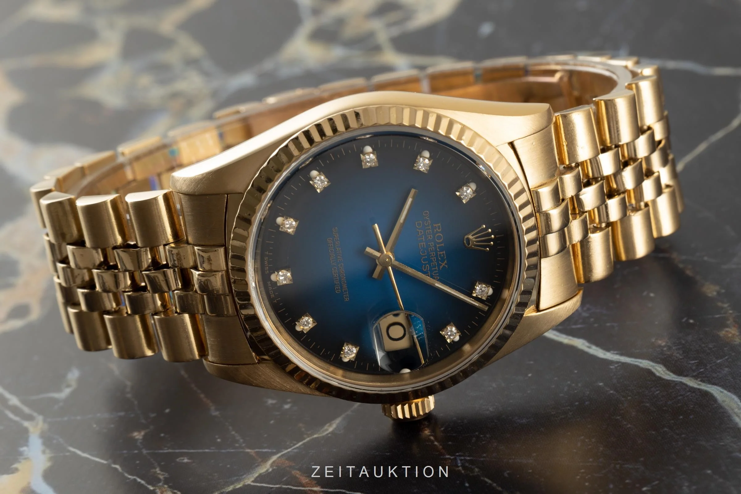 Rolex Datejust 18 ct gold automatic men's watch 16238  [2106204] - Image 2