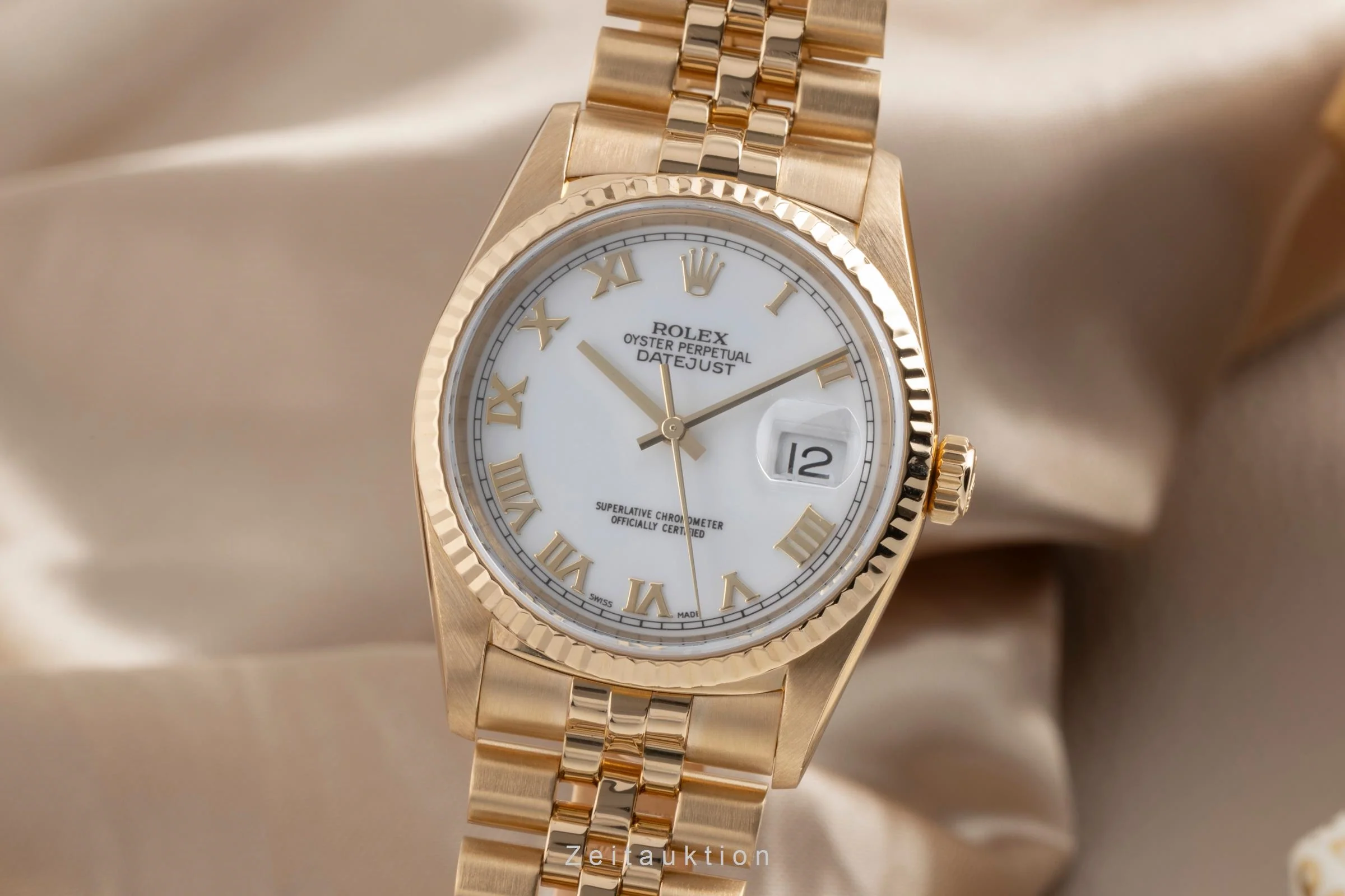 Rolex Datejust 18 ct gold automatic men's watch 16238  [2503132] - Image 2