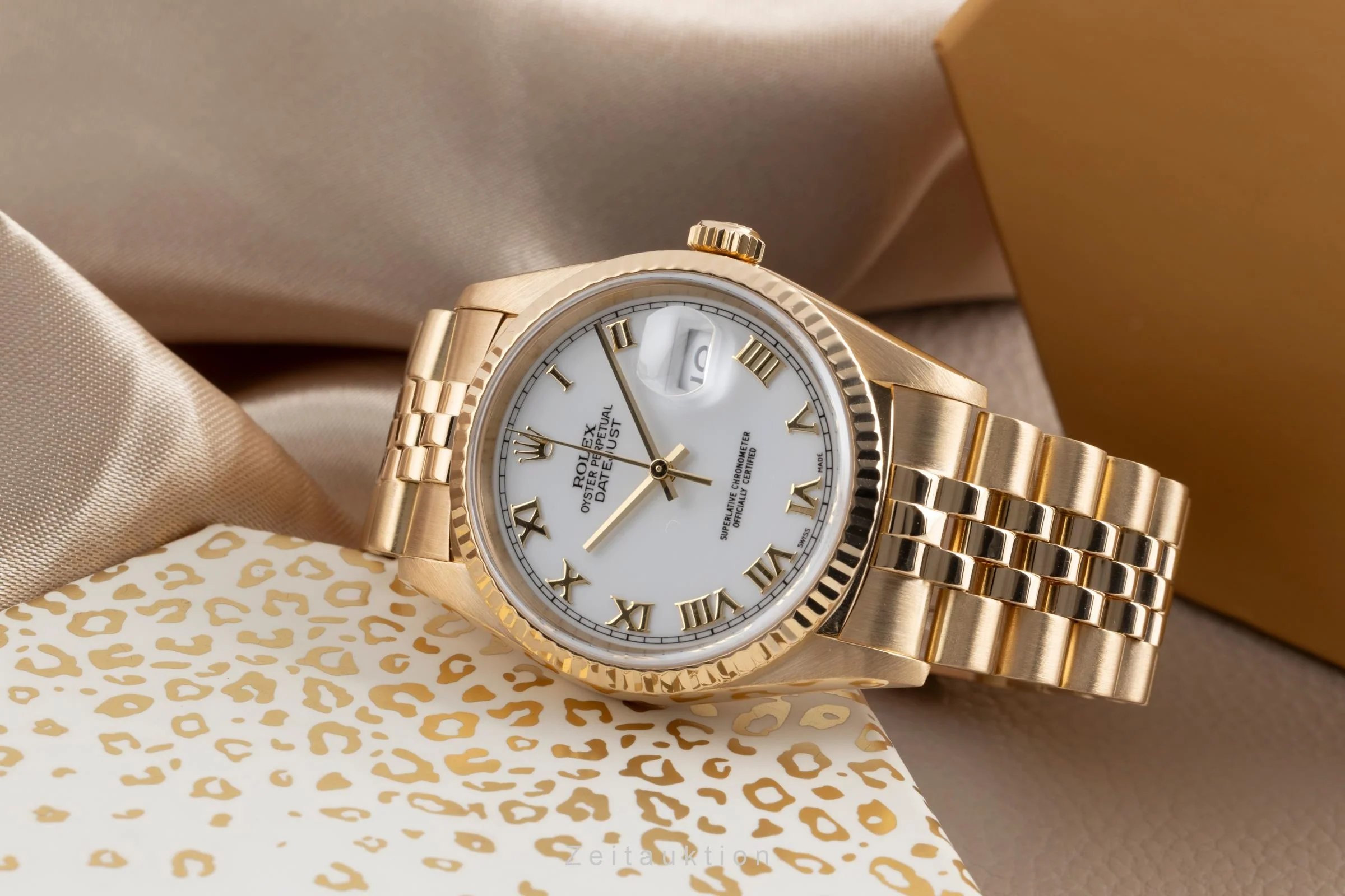 Rolex Datejust 18 ct gold automatic men's watch 16238  [2503132] - Image 3