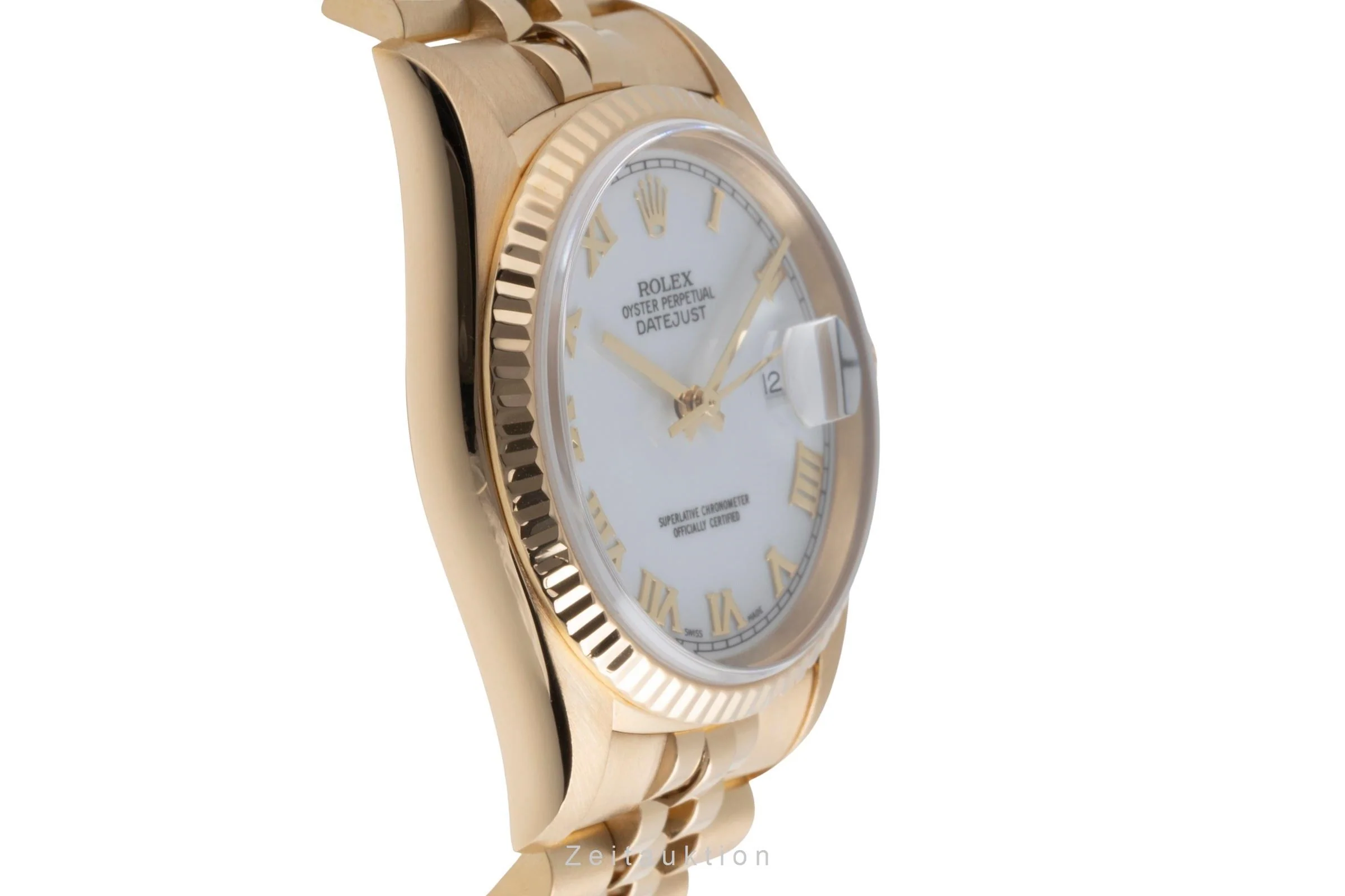 Rolex Datejust 18 ct gold automatic men's watch 16238  [2503132] - Image 8