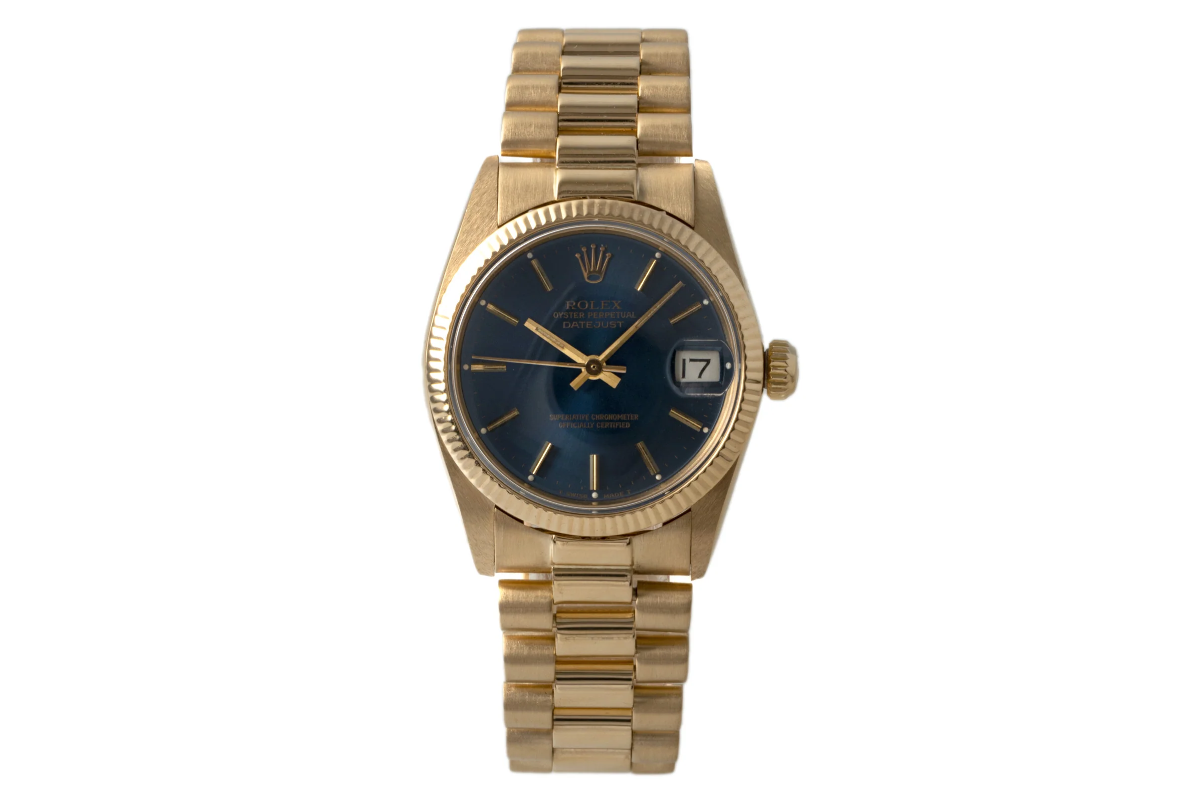Rolex Datejust 18 ct gold automatic women's watch 6827  [2301635] - Image 4