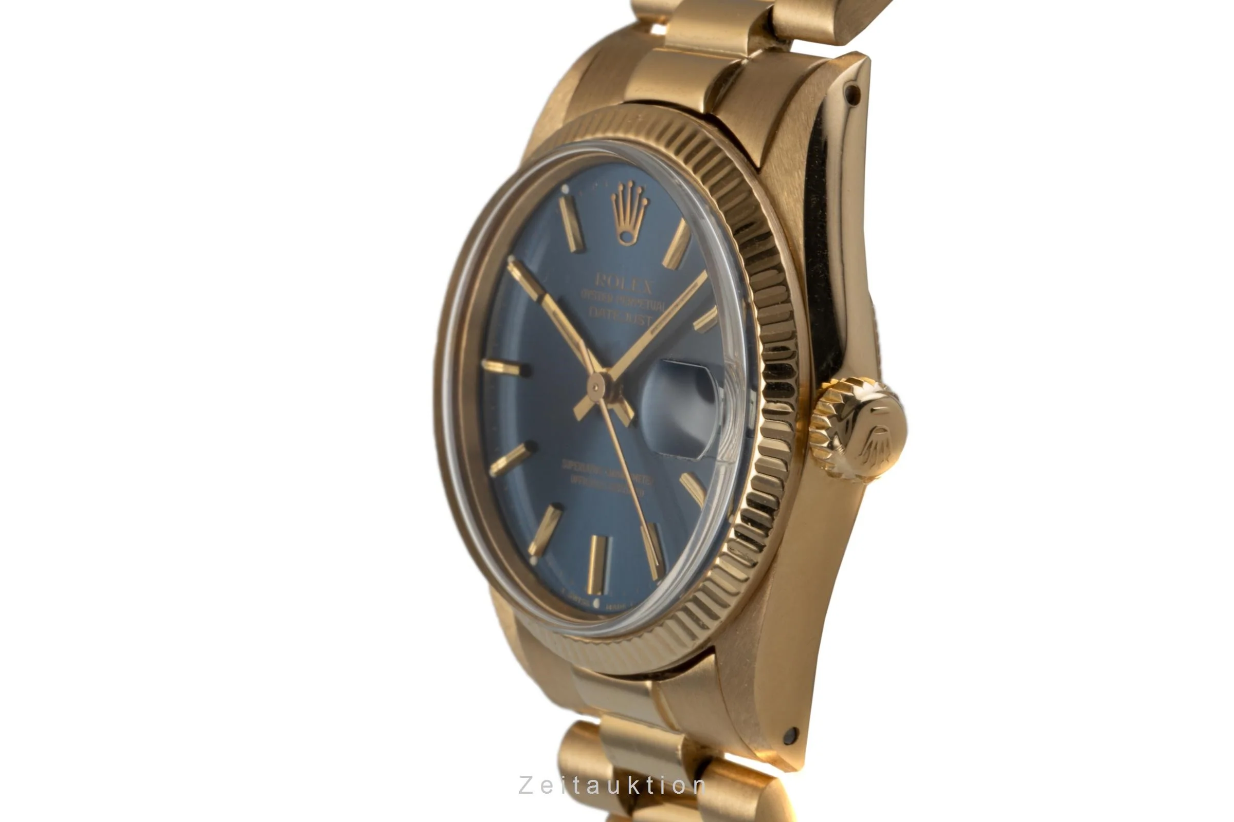 Rolex Datejust 18 ct gold automatic women's watch 6827  [2301635] - Image 6