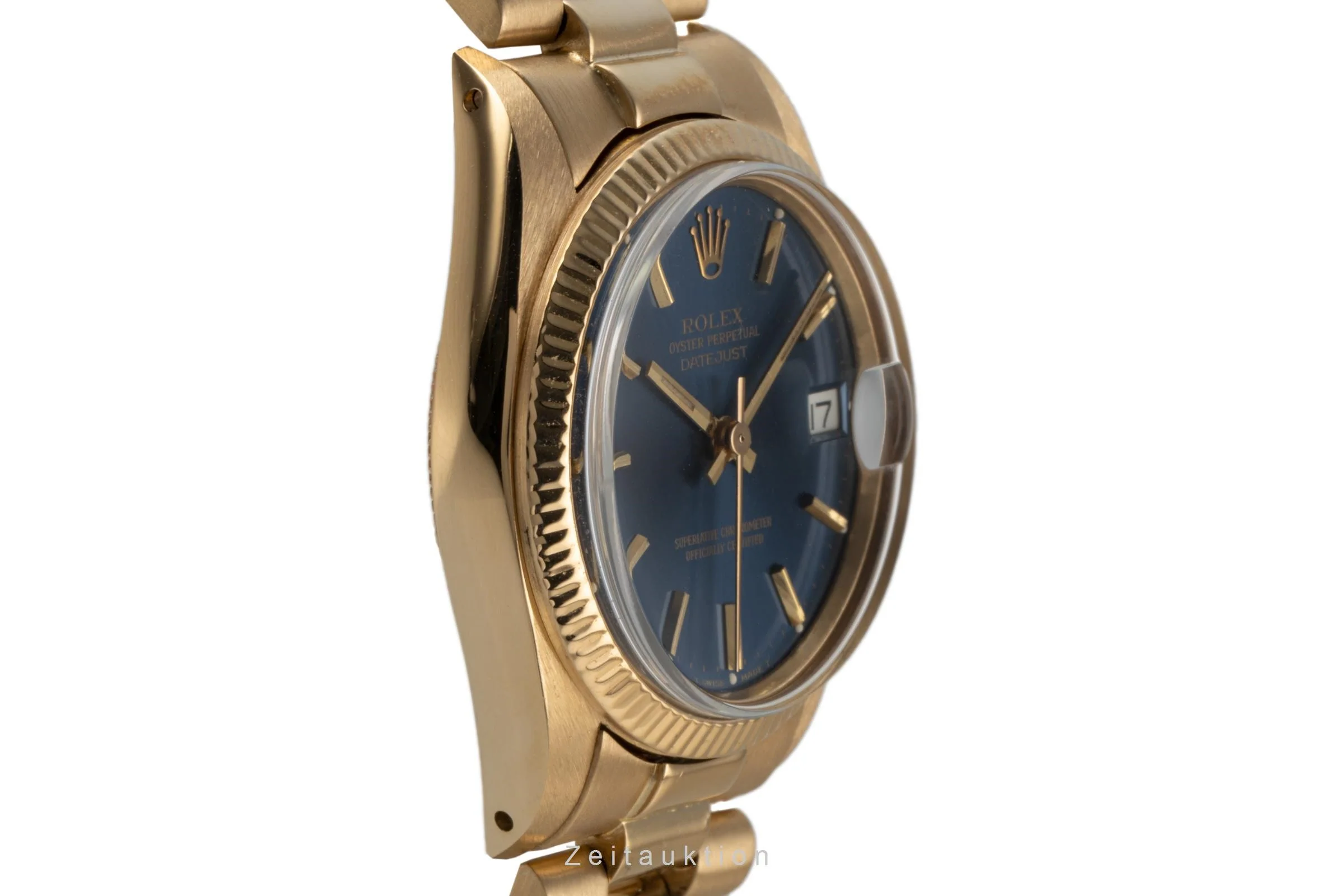 Rolex Datejust 18 ct gold automatic women's watch 6827  [2301635] - Image 7
