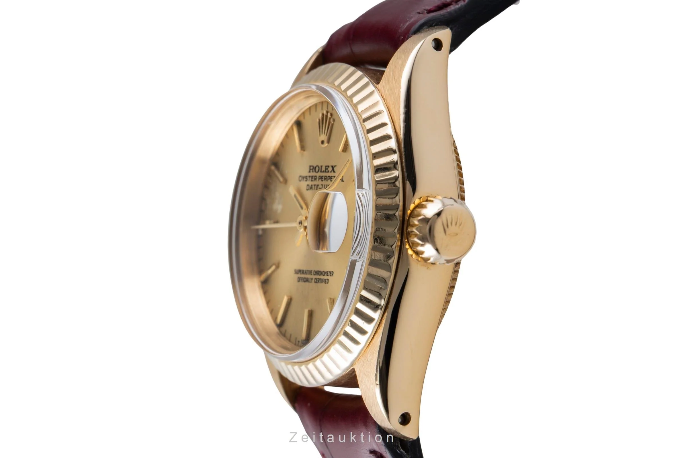 Rolex Datejust 18 ct gold automatic women's watch 6917 Vintage  [2506971] - Image 7