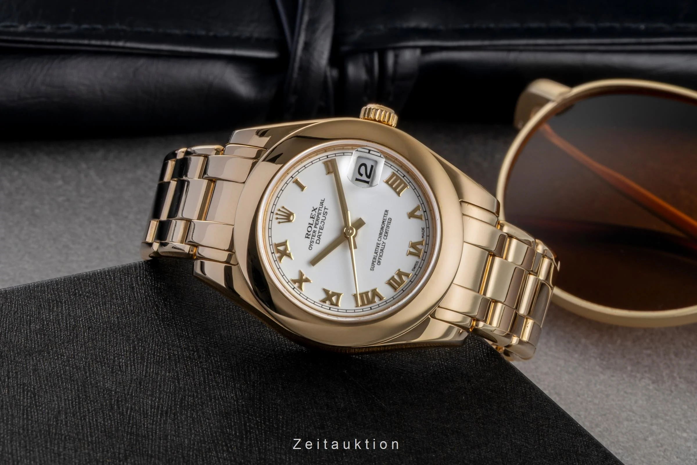 Rolex Datejust 18 ct gold automatic women's watch 81208  [2600923] - Image 3