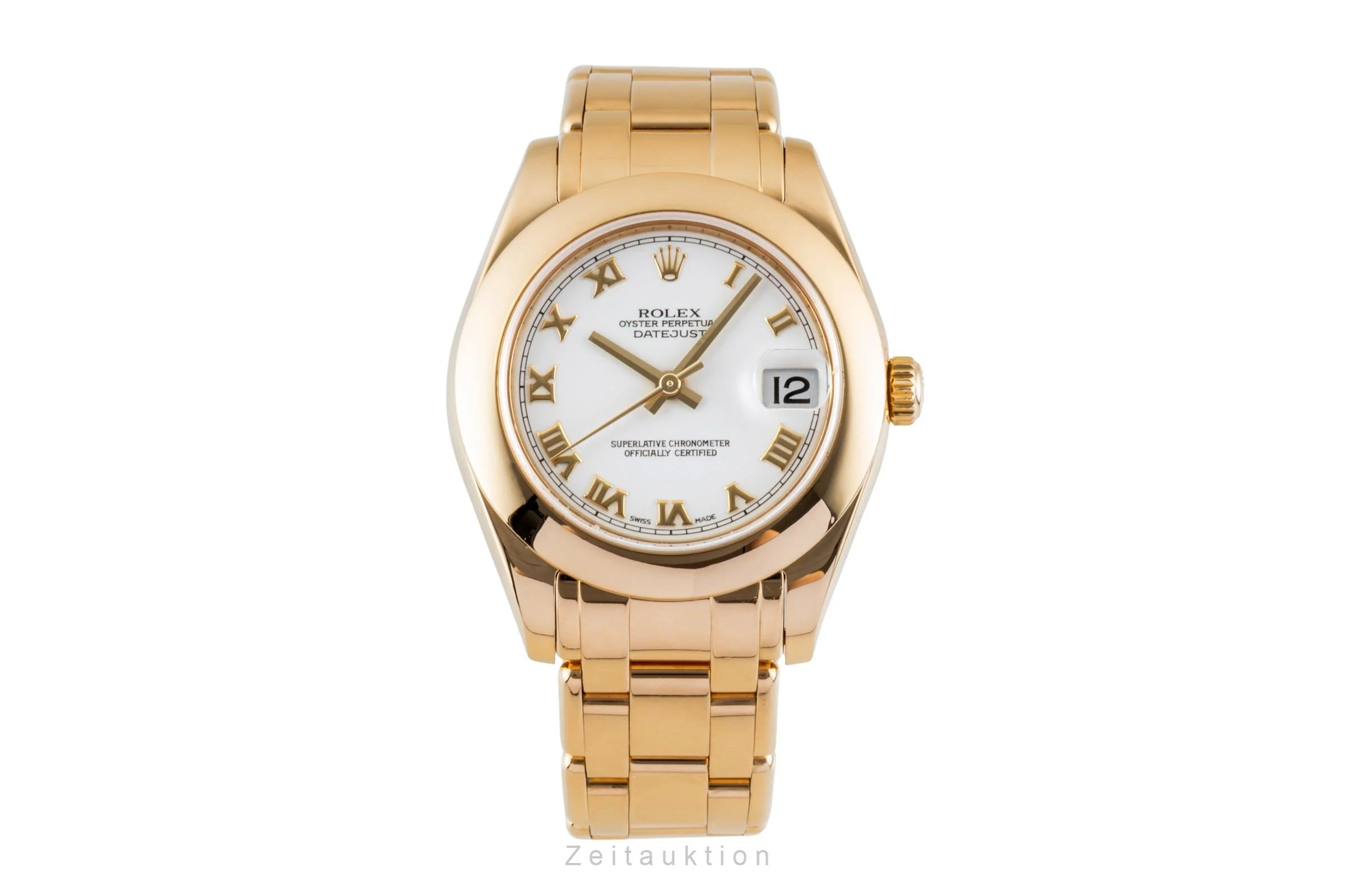 Rolex Datejust 18 ct gold automatic women's watch 81208  [2600923] - Image 5