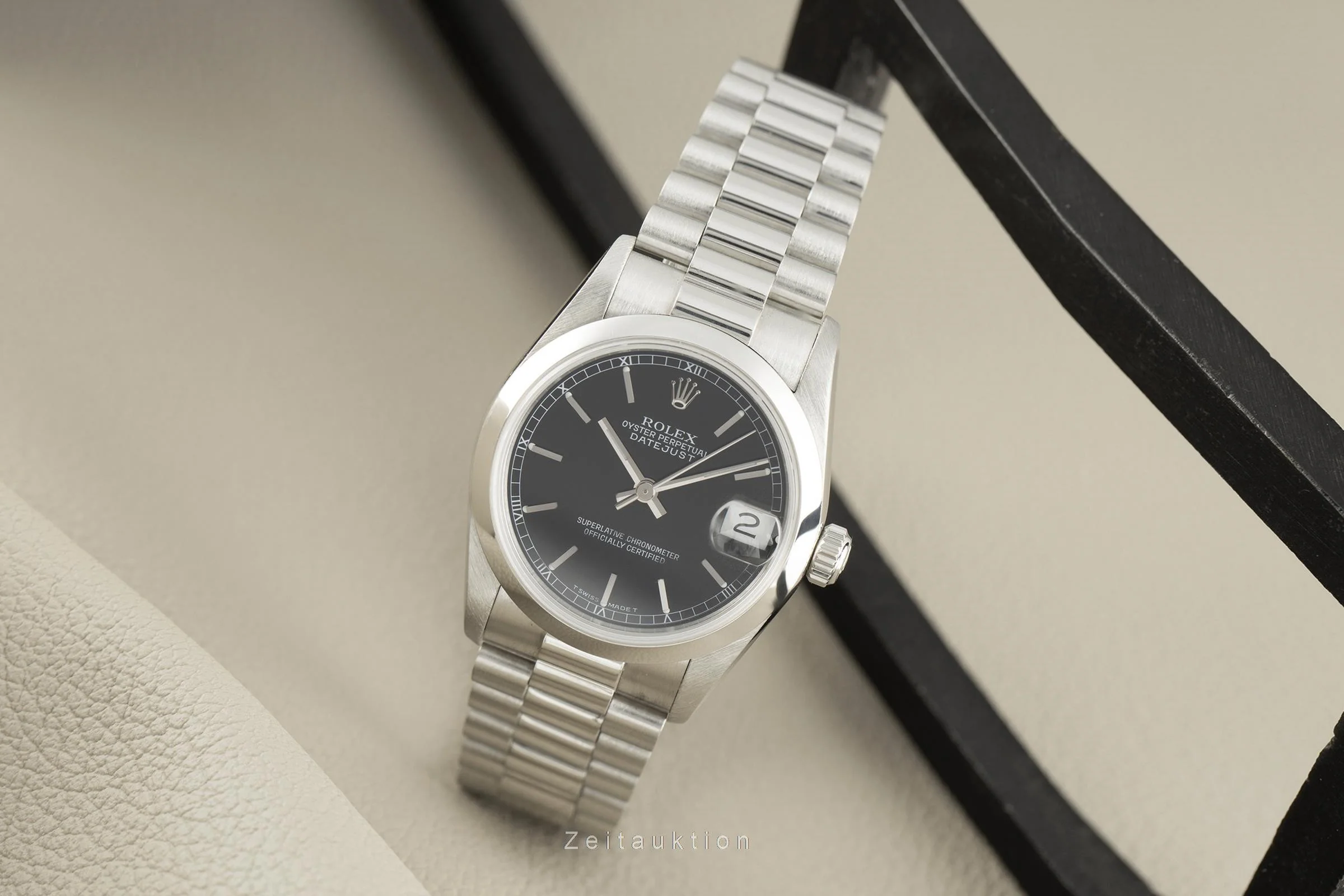Rolex Datejust platinium automatic women's watch 68246  [2107562] - Image 2