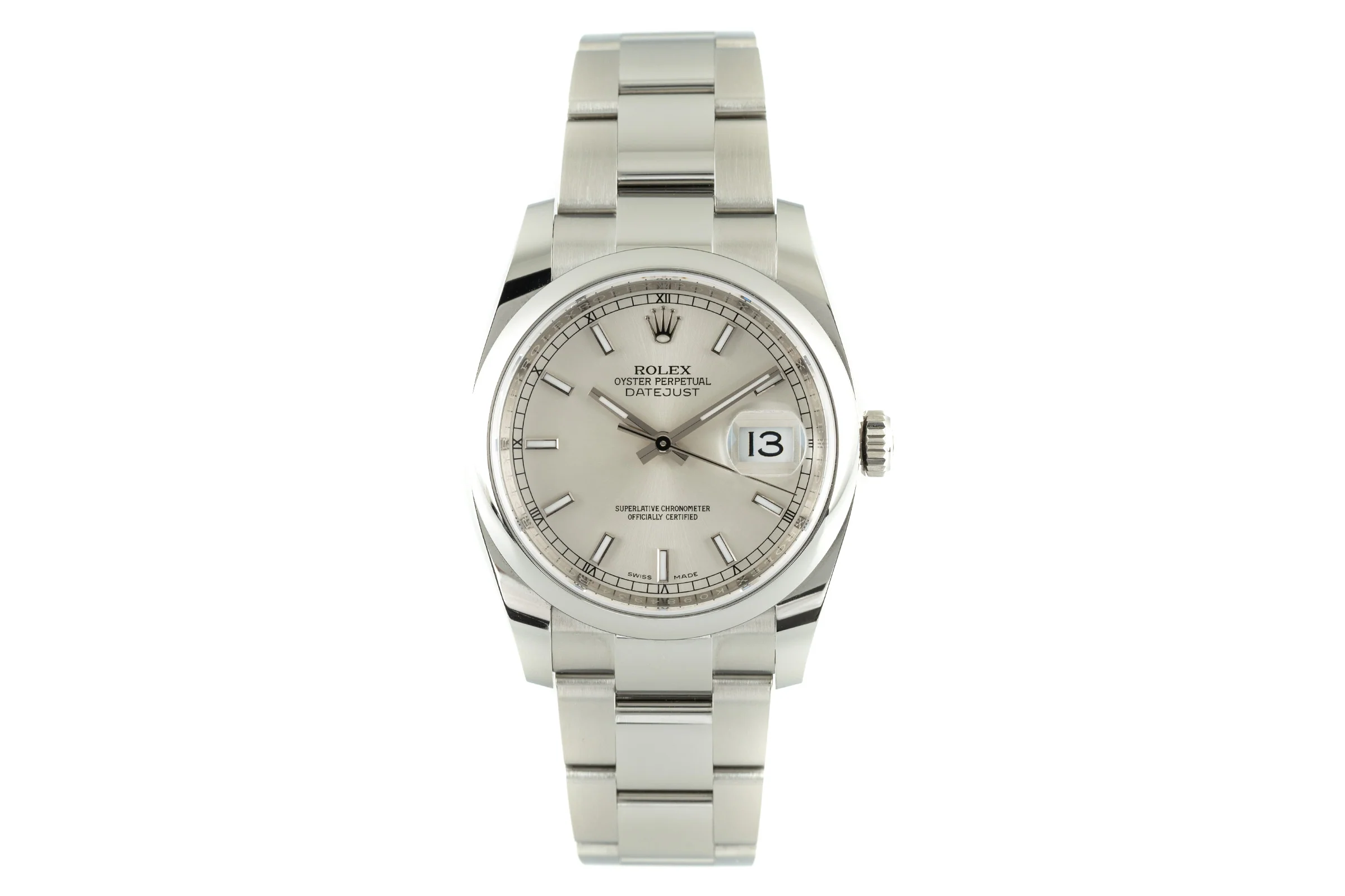 Rolex Datejust steel automatic men's watch 116200  [2200183] - Image 4