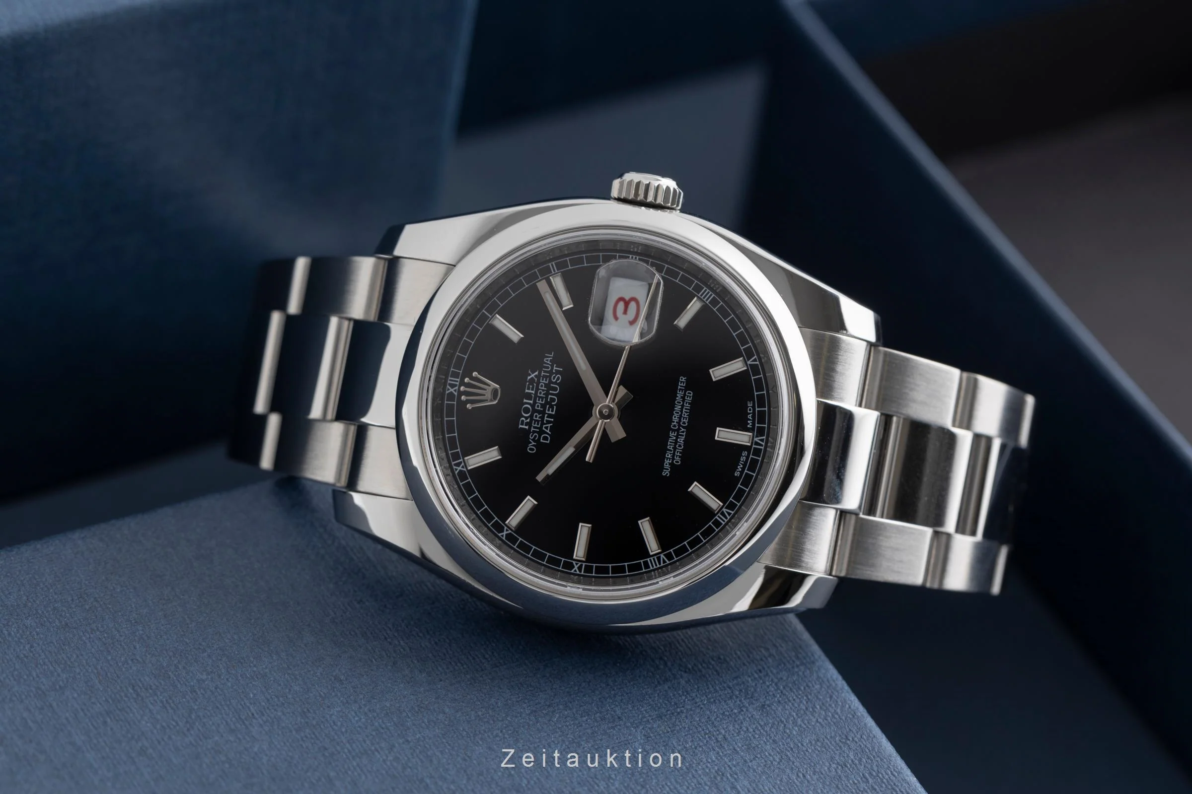 Rolex Datejust steel automatic men's watch 116200  [2502878] - Image 3
