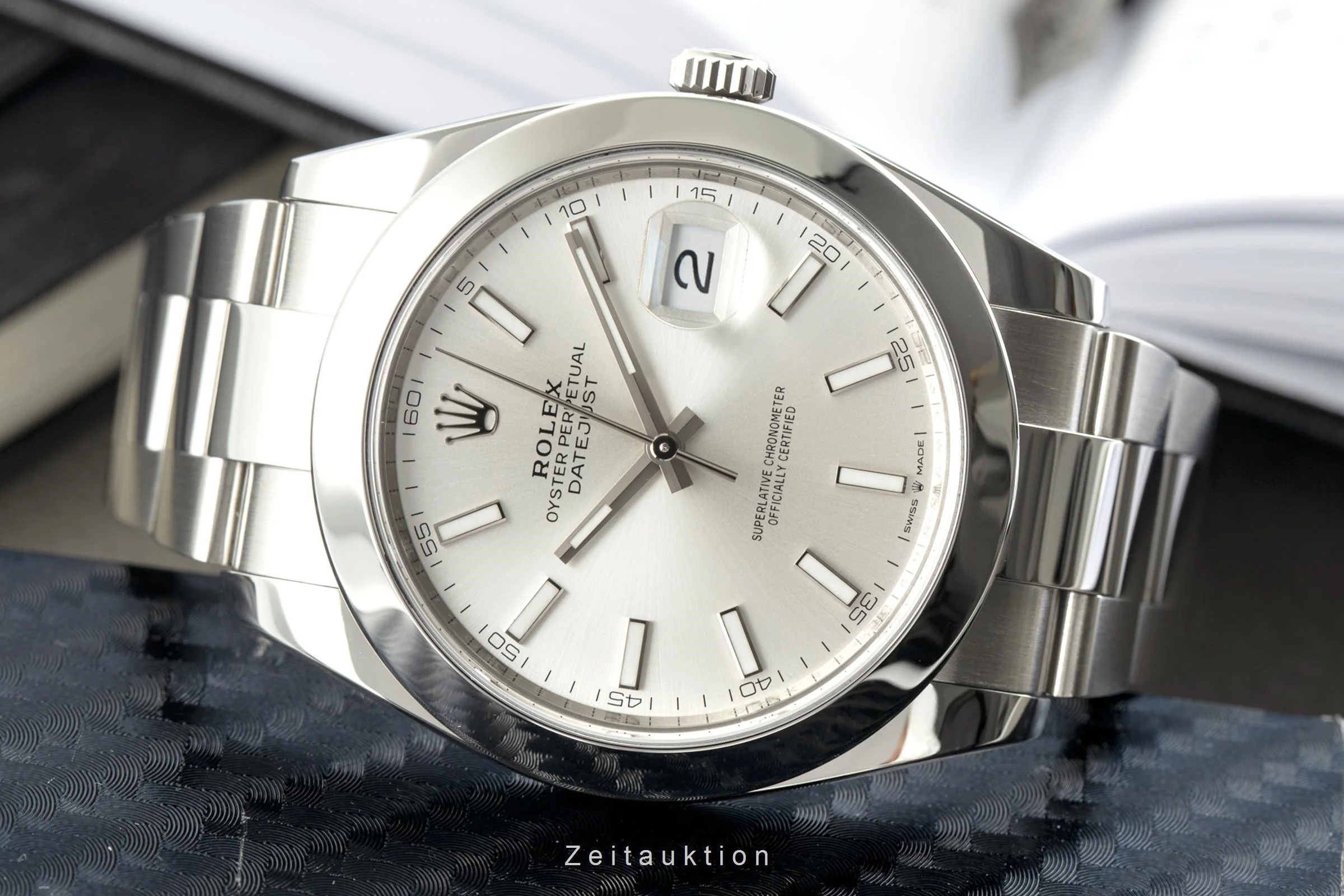 Rolex Datejust steel automatic men's watch 126300  [2202134] - Image 2