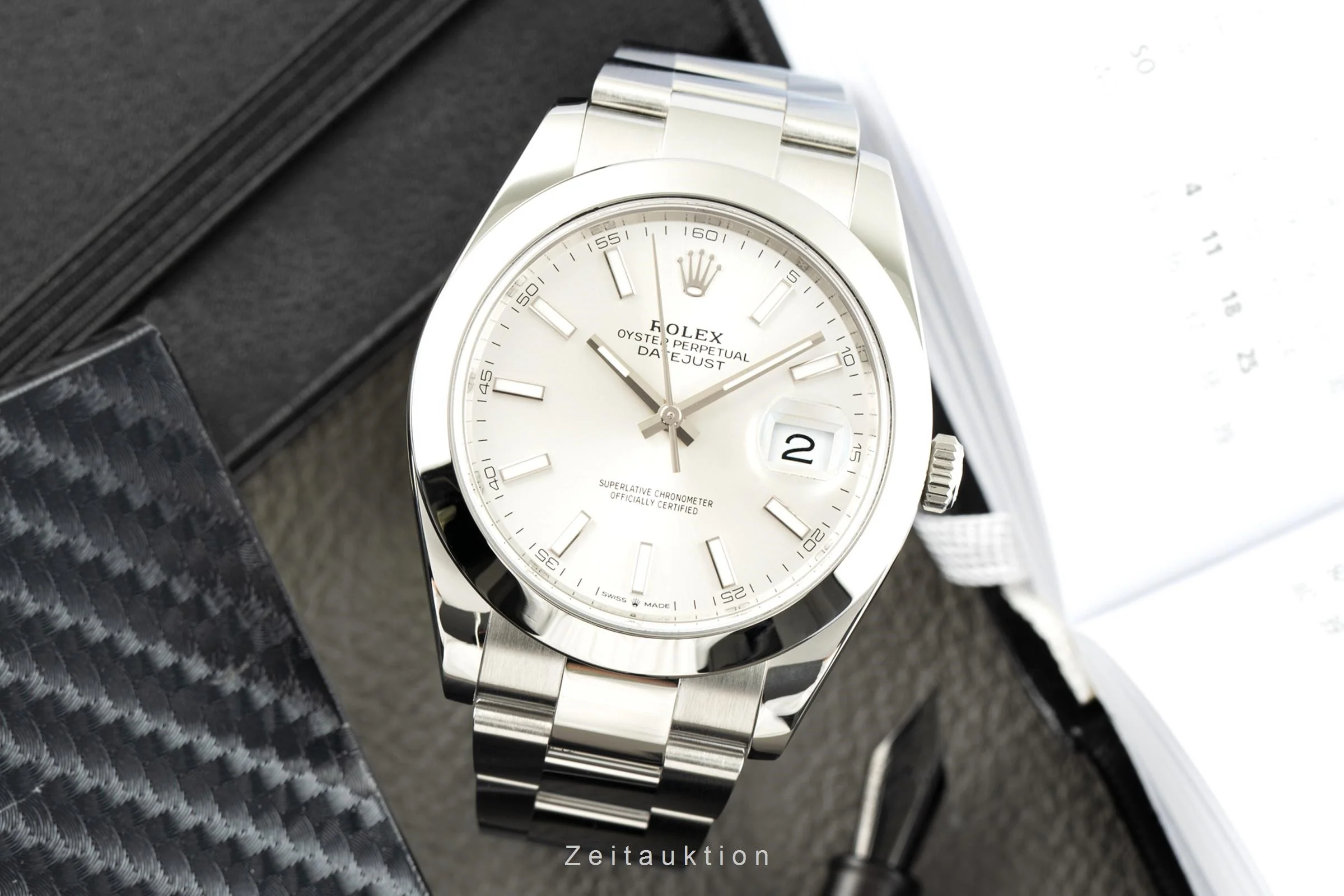 Rolex Datejust steel automatic men's watch 126300  [2202134] - Image 3