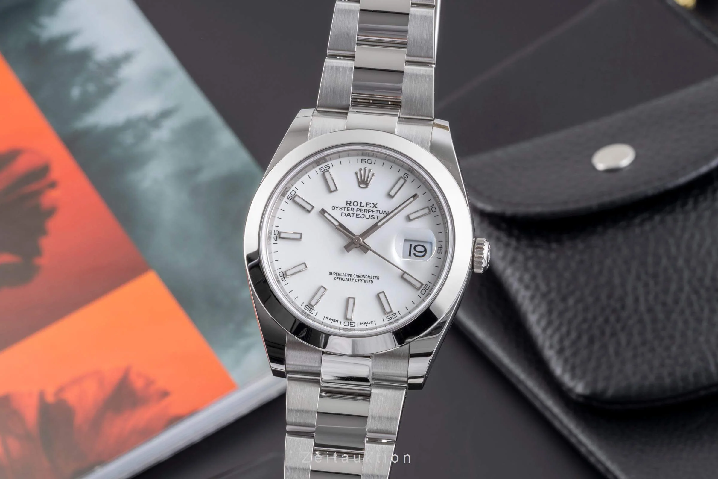 Rolex Datejust steel automatic men's watch 126300  [2500295] - Image 2