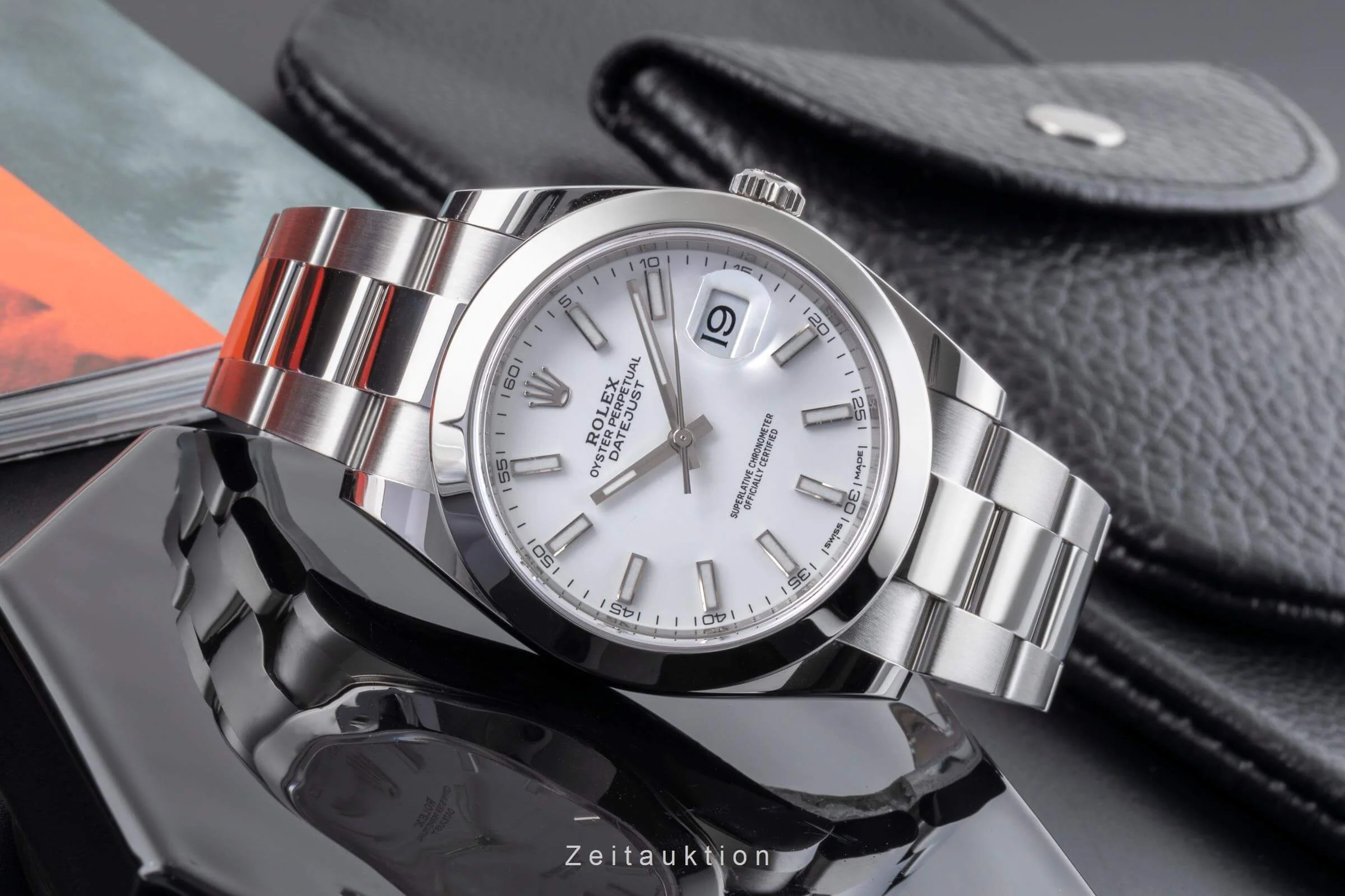 Rolex Datejust steel automatic men's watch 126300  [2500295] - Image 3