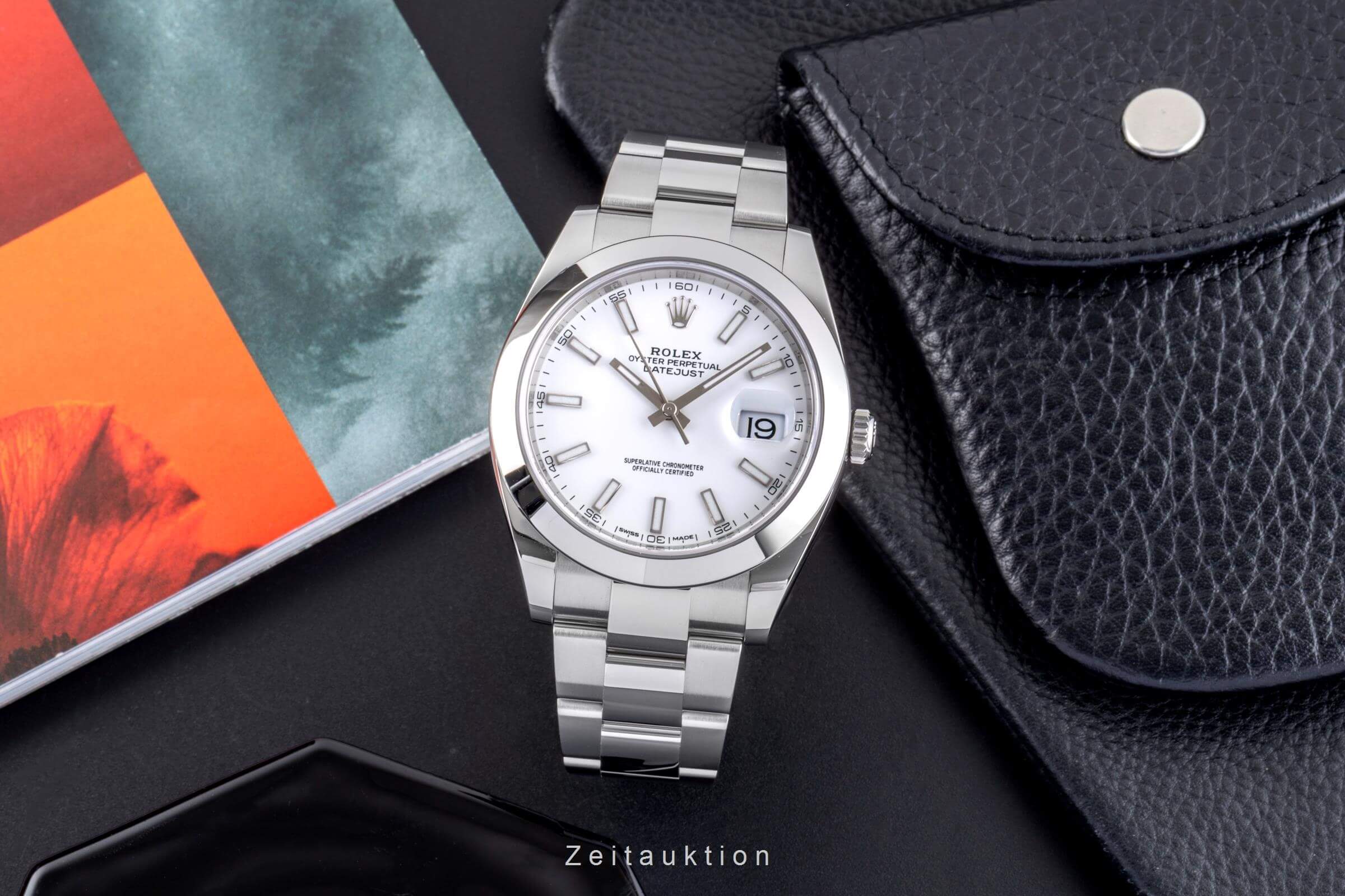 Rolex Datejust steel automatic men's watch 126300  [2500295] - Image 4