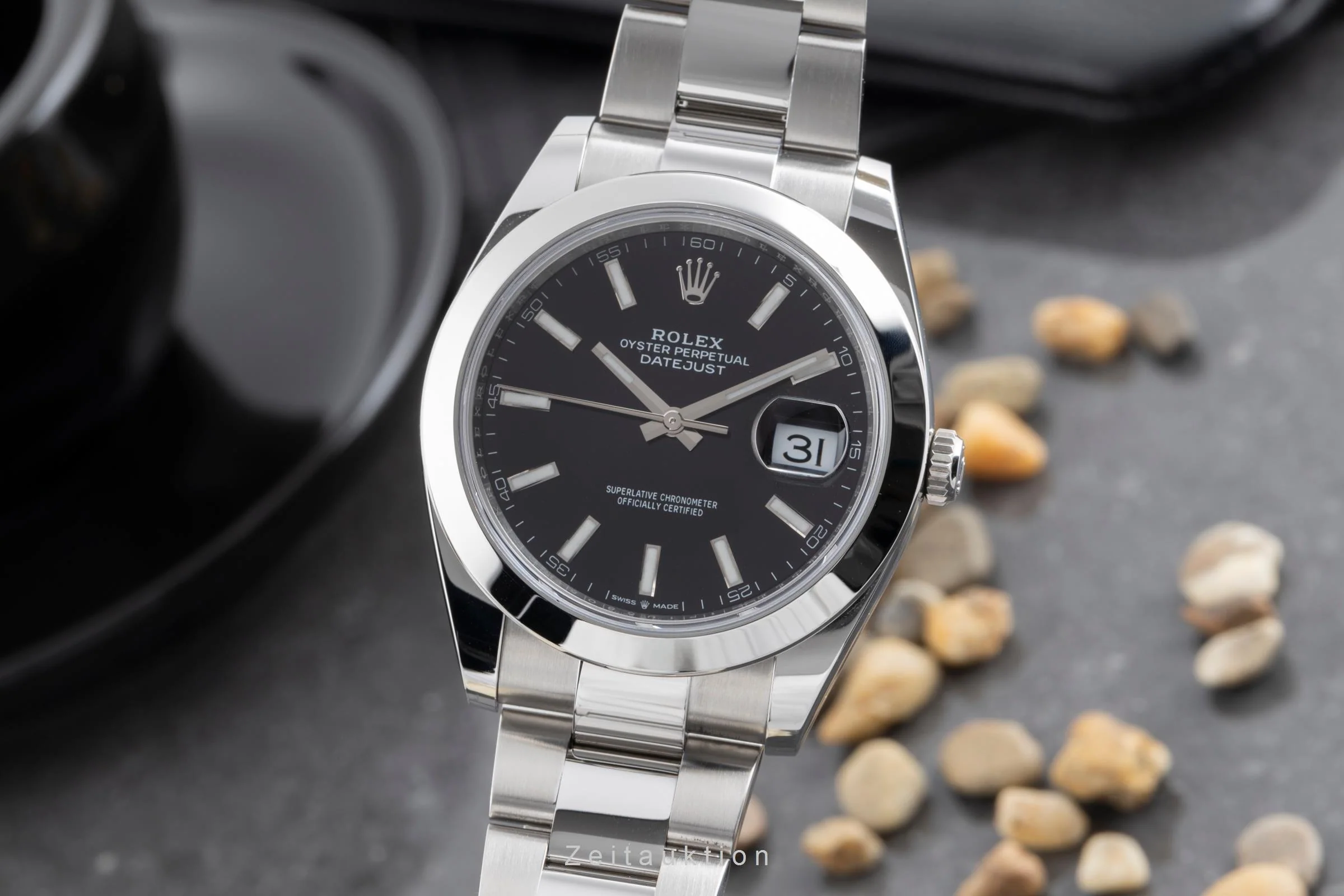 Rolex Datejust steel automatic men's watch 126300  [2502796] - Image 2
