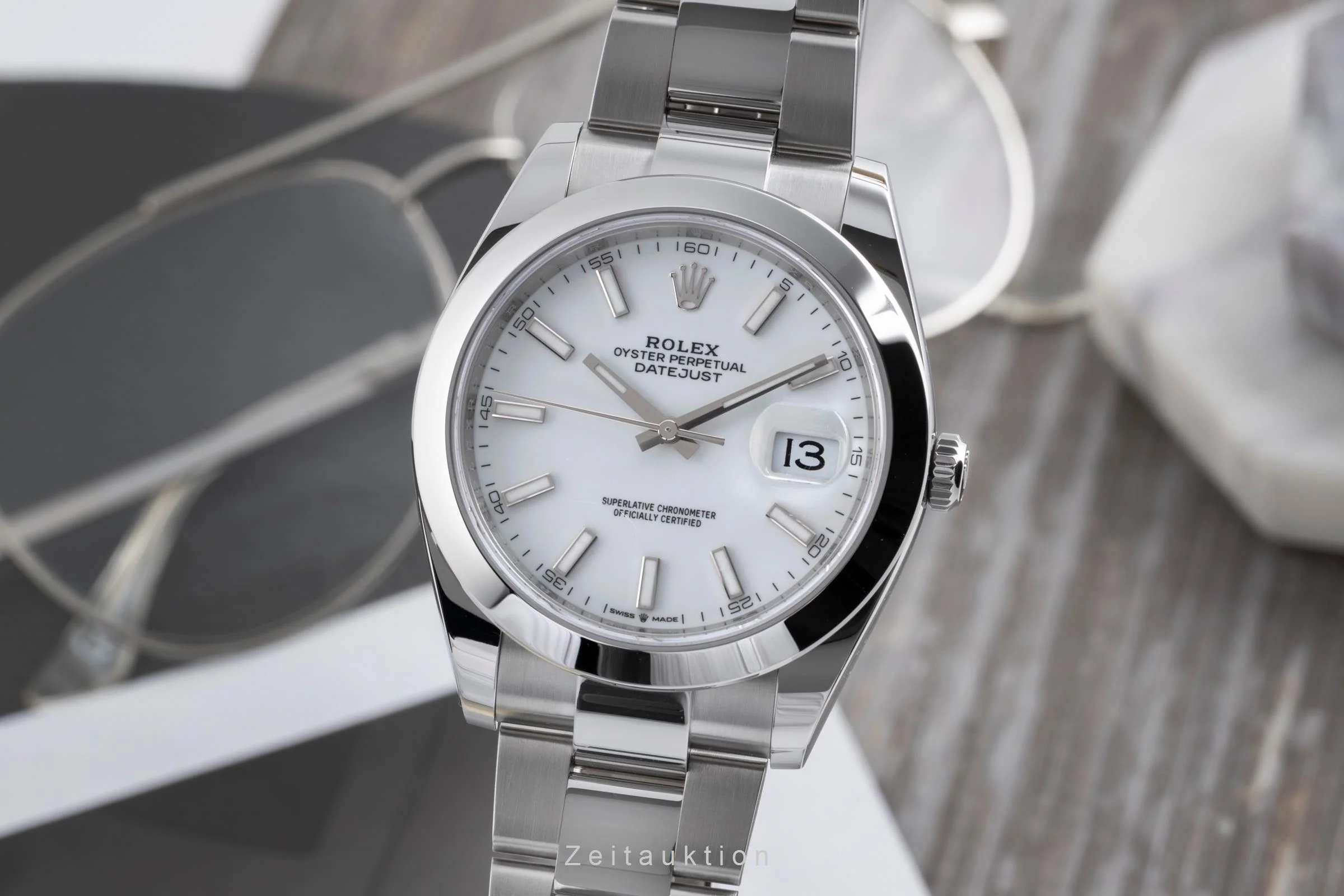 Rolex Datejust steel automatic men's watch 126300  [2502859] - Image 2