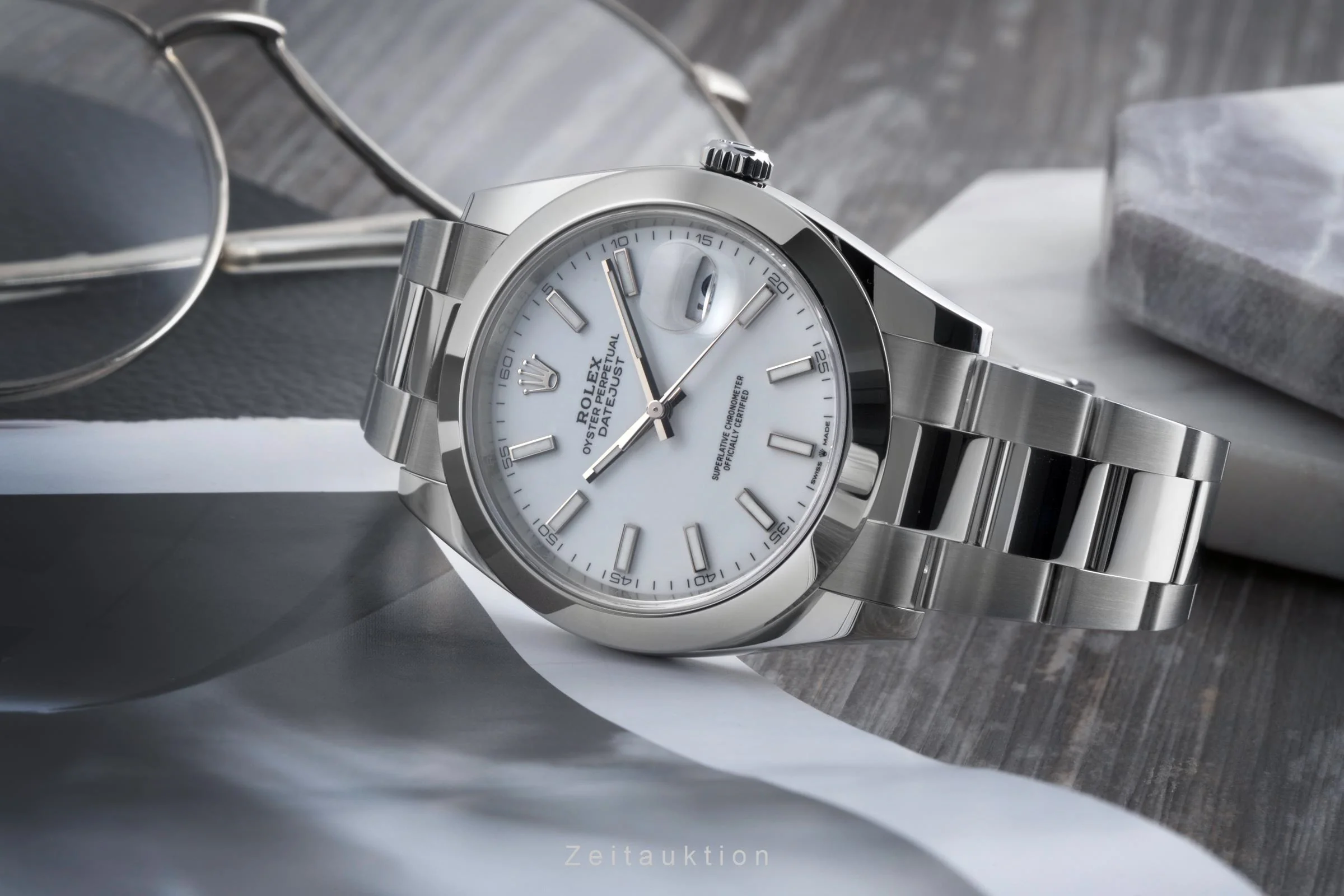 Rolex Datejust steel automatic men's watch 126300  [2502859] - Image 3