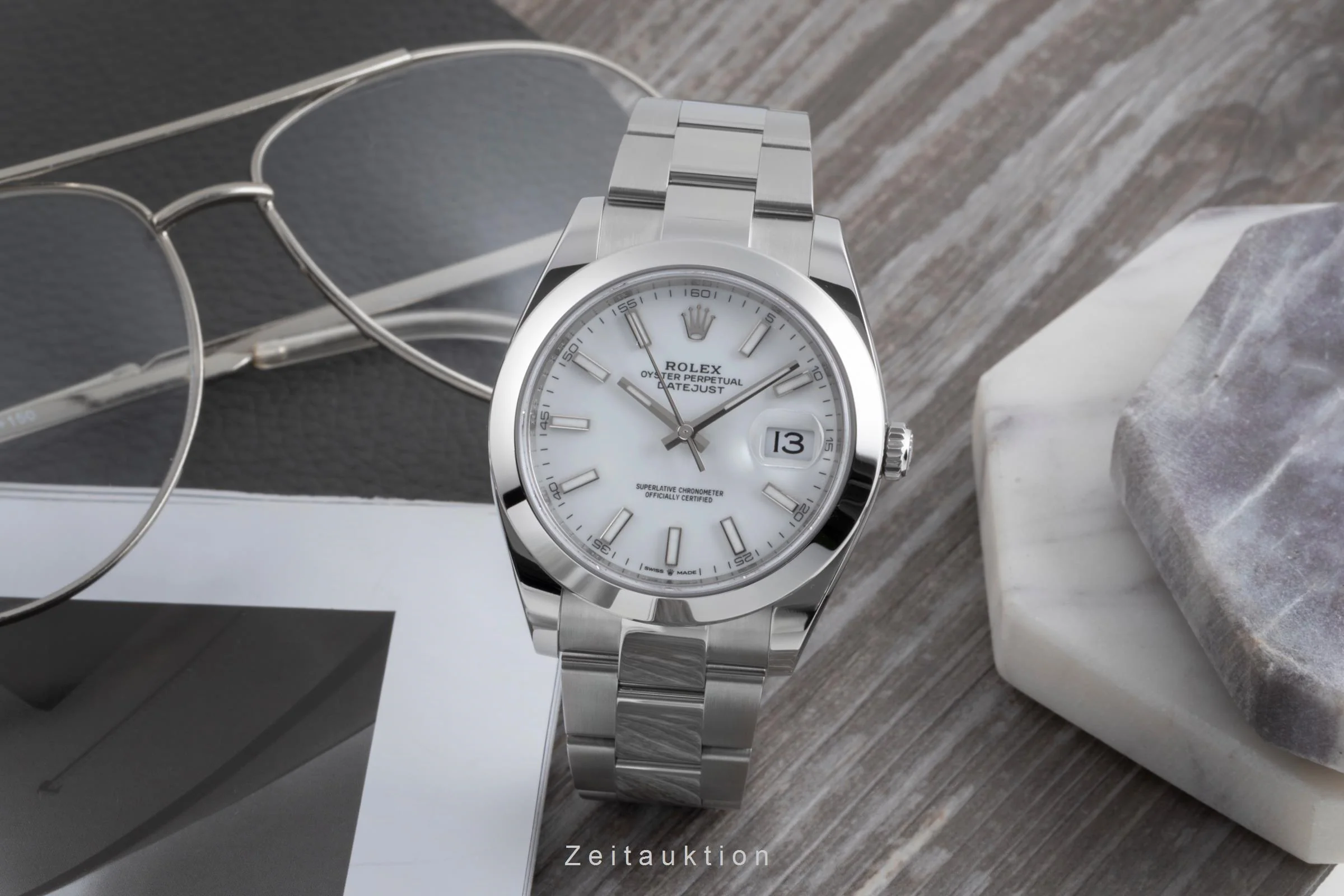 Rolex Datejust steel automatic men's watch 126300  [2502859] - Image 4