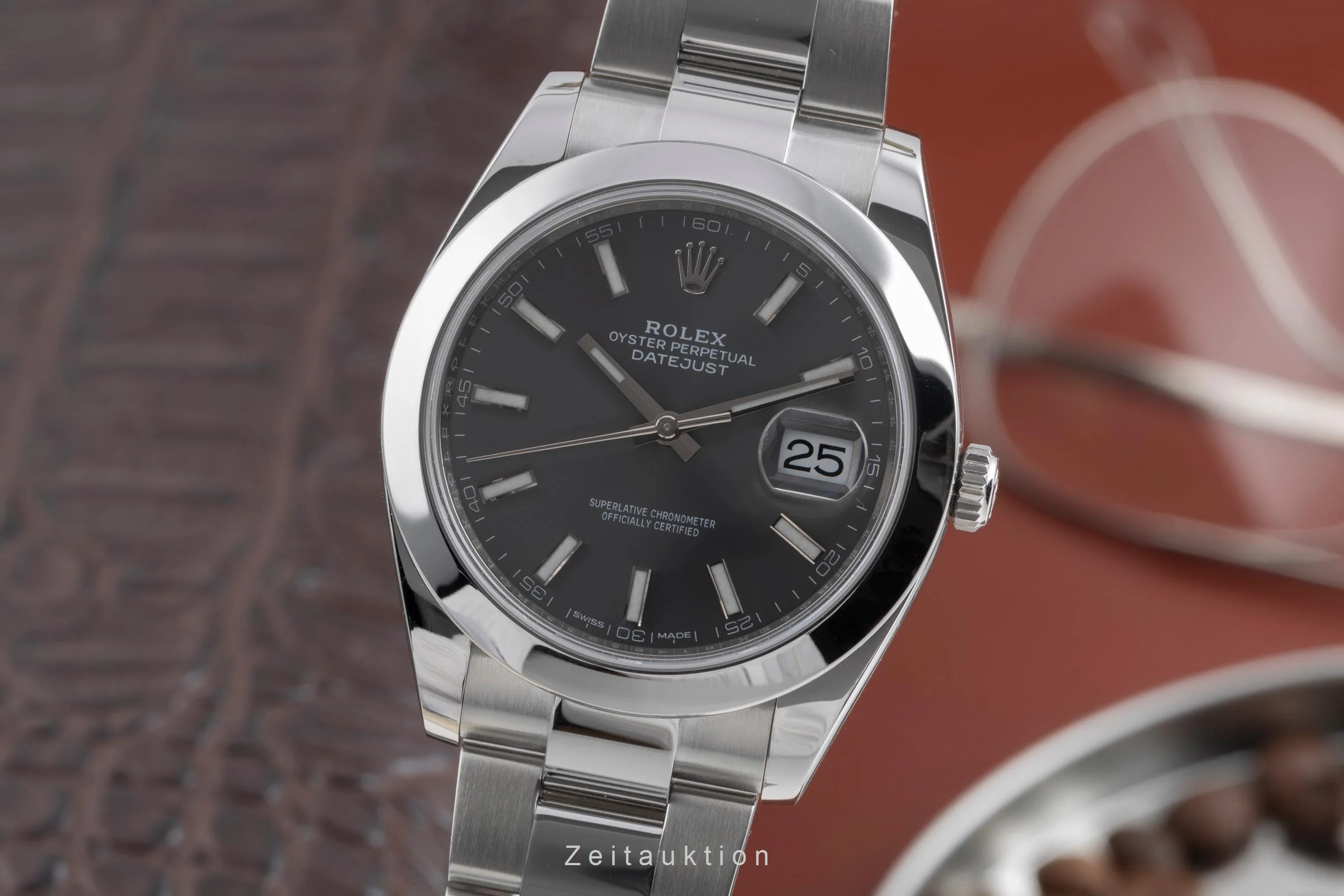 Rolex Datejust steel automatic men's watch 126300  [2505535] - Image 2