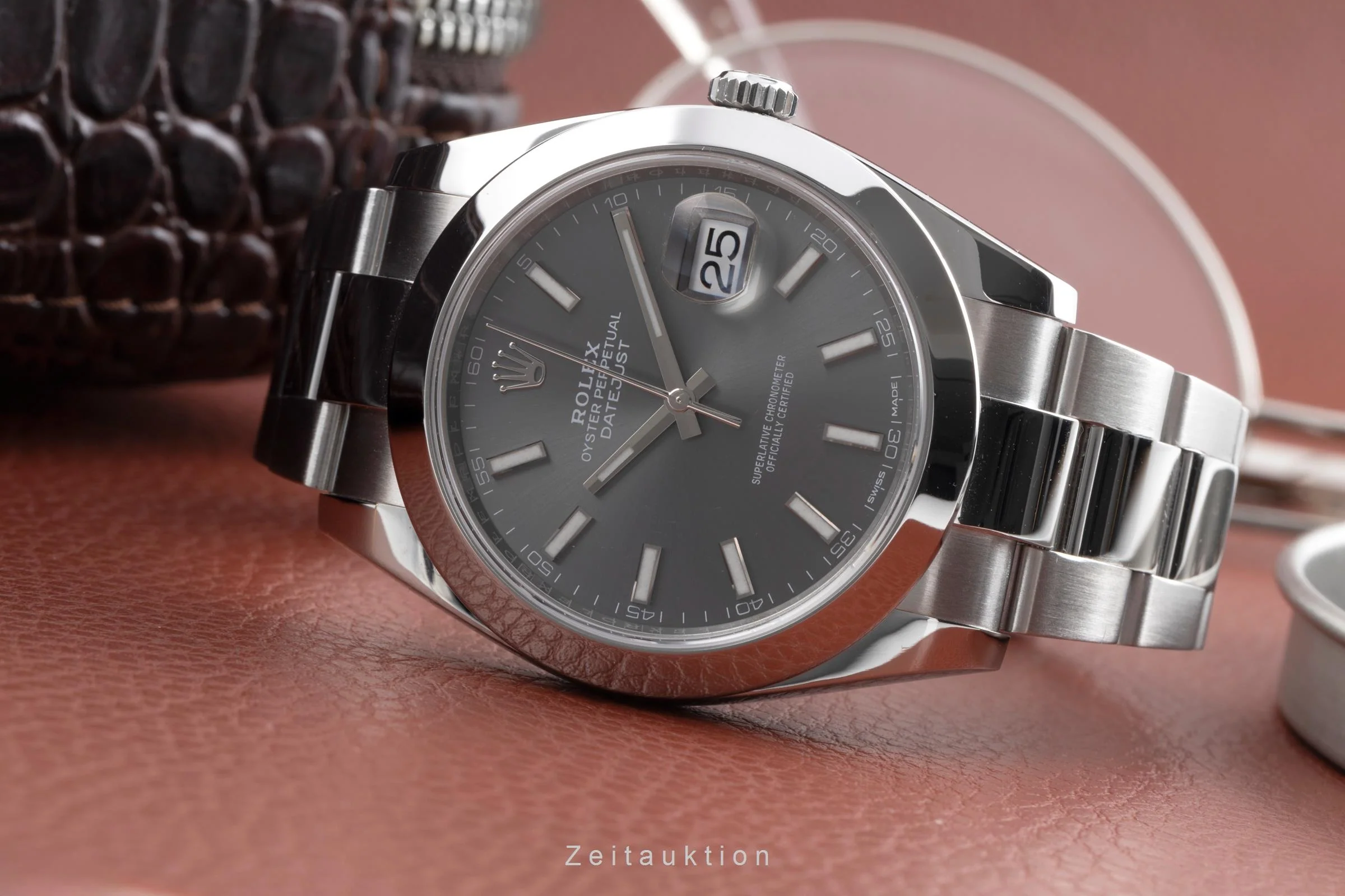 Rolex Datejust steel automatic men's watch 126300  [2505535] - Image 3