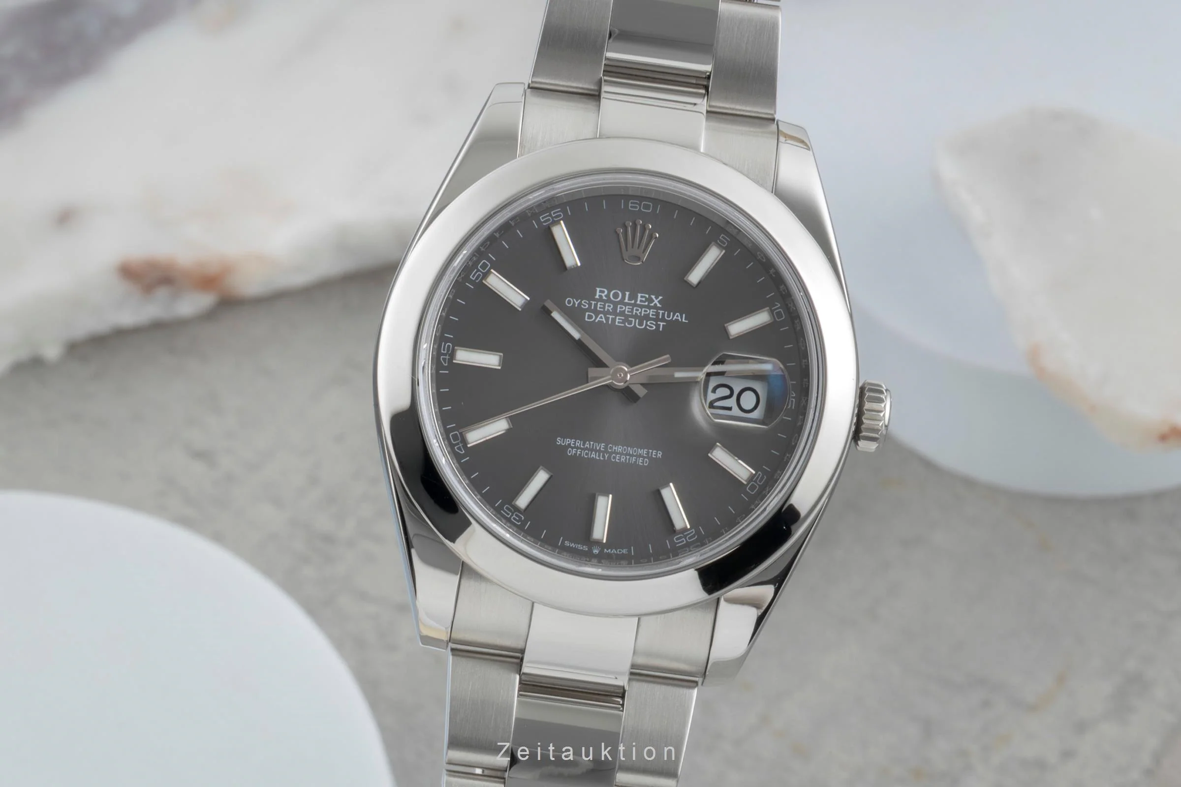 Rolex Datejust steel automatic men's watch 126300  [2505752] - Image 2