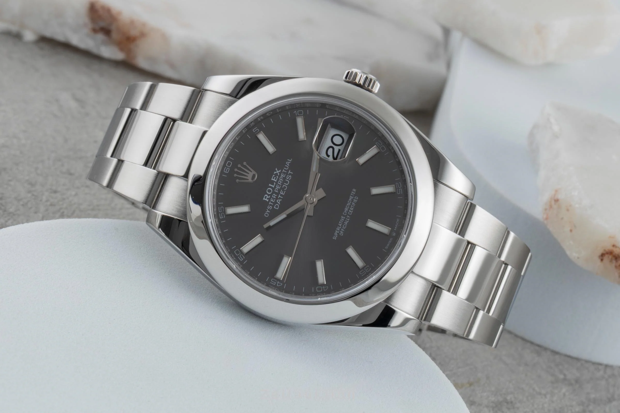 Rolex Datejust steel automatic men's watch 126300  [2505752] - Image 3