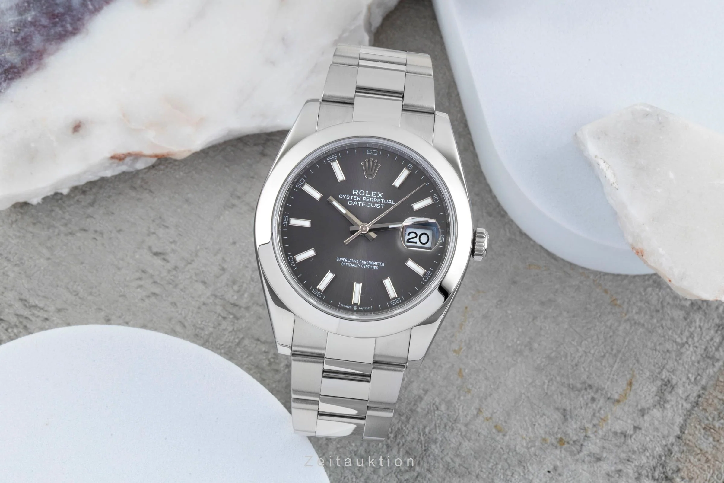 Rolex Datejust steel automatic men's watch 126300  [2505752] - Image 4