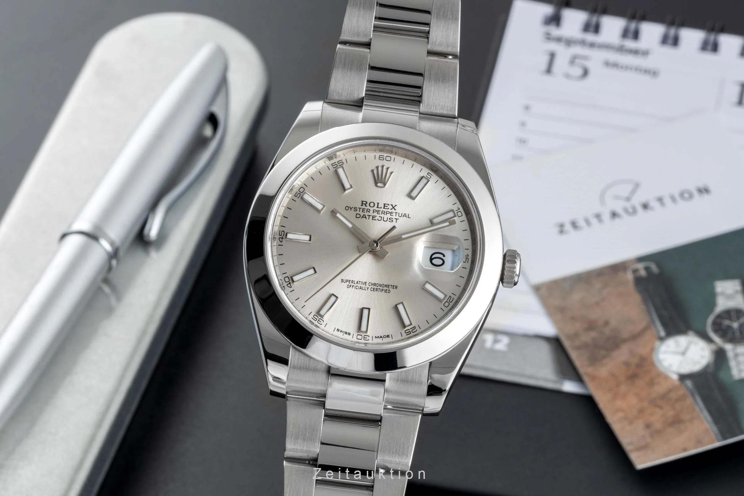 Rolex Datejust steel automatic men's watch 126300  [2506855] - Image 2