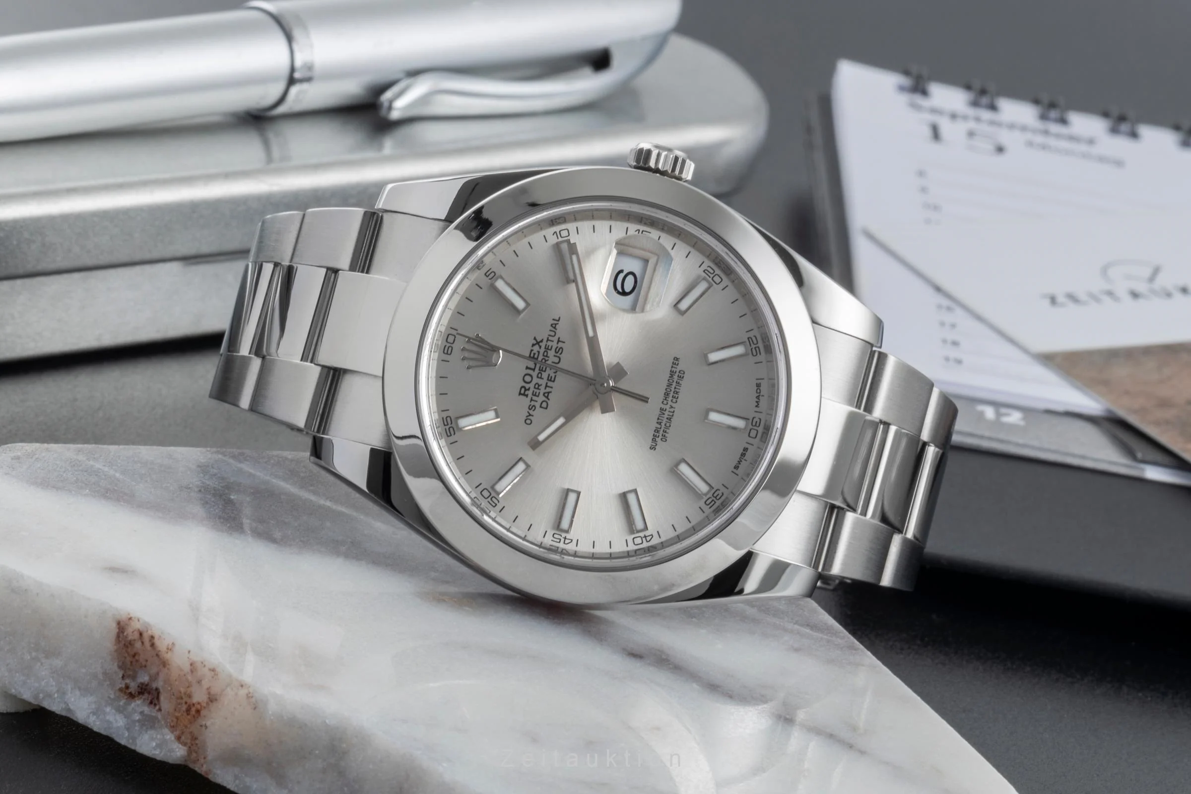 Rolex Datejust steel automatic men's watch 126300  [2506855] - Image 3